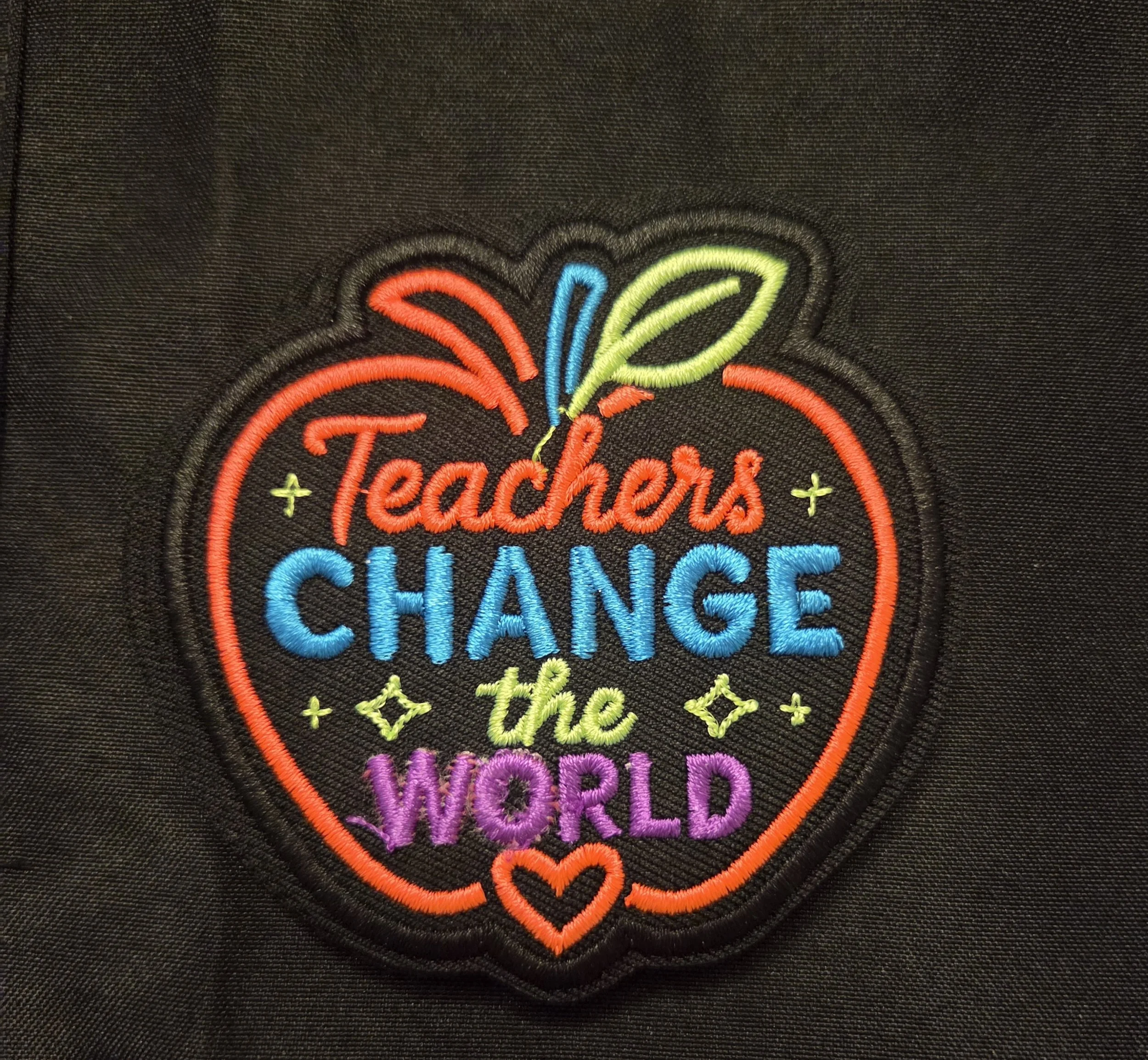 Teachers Change Patch