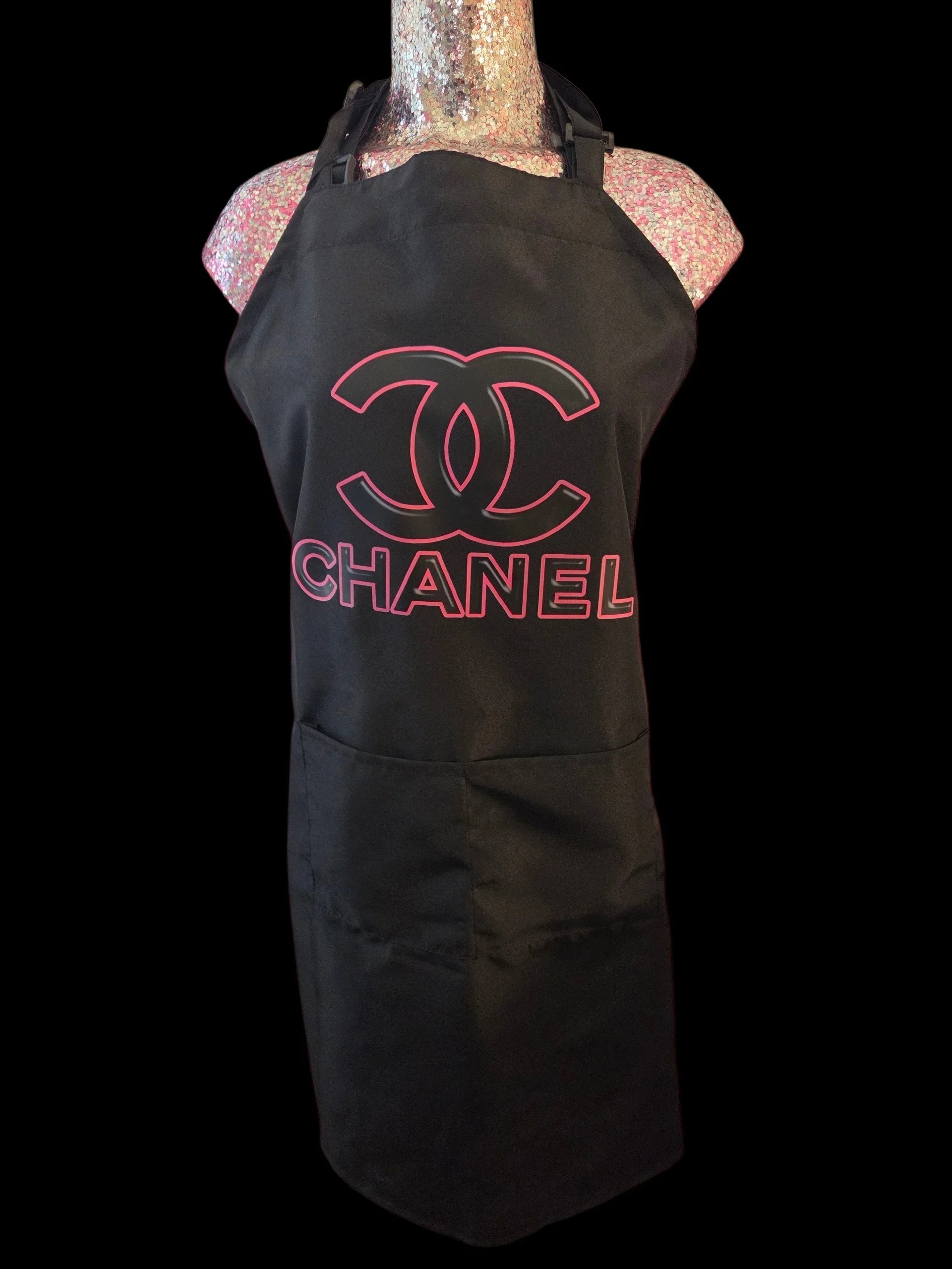 Pink C Custom Inspired Apron