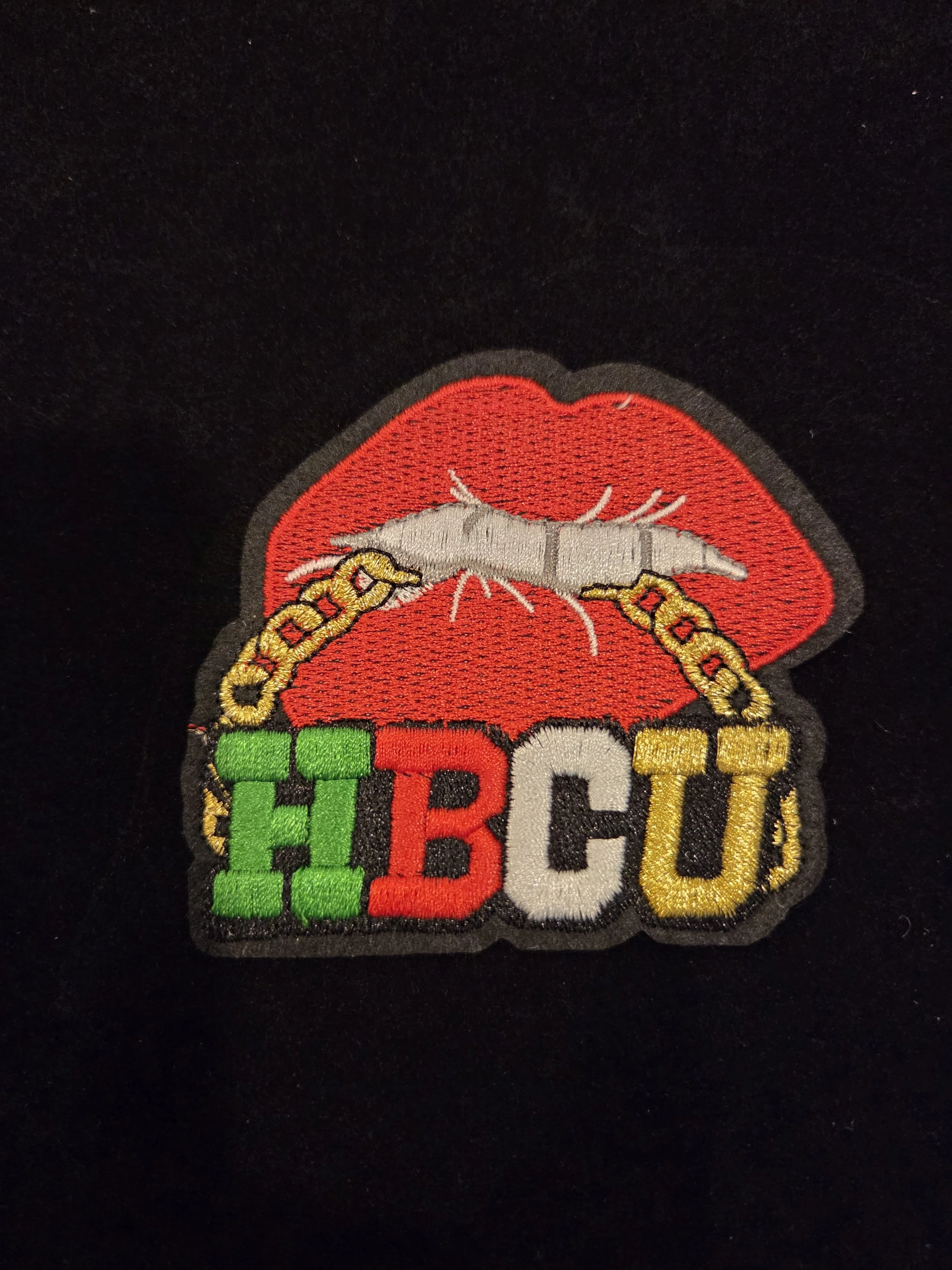 Red and Black HBCU Lips