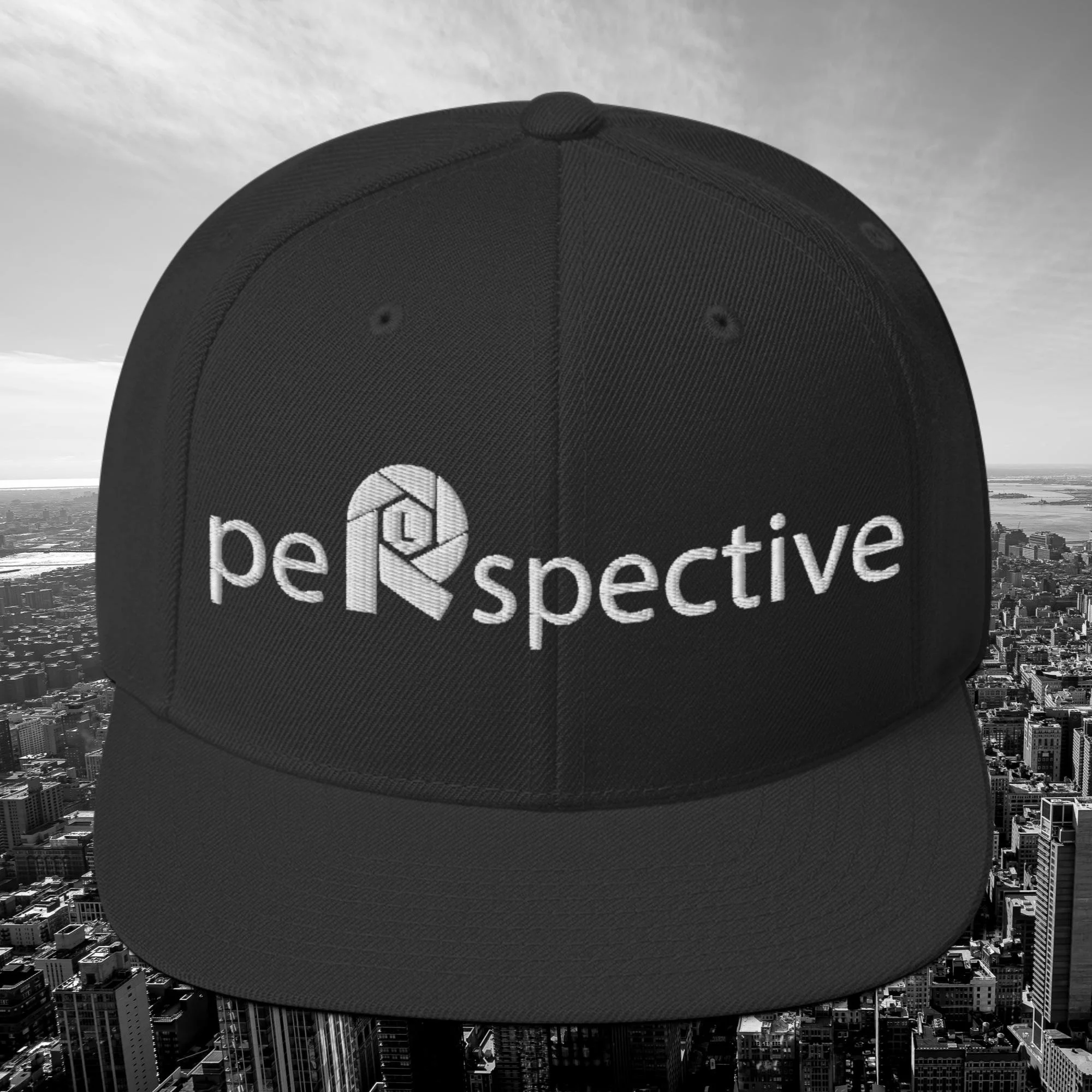 Classic RL Perspective Snapback (White Font)