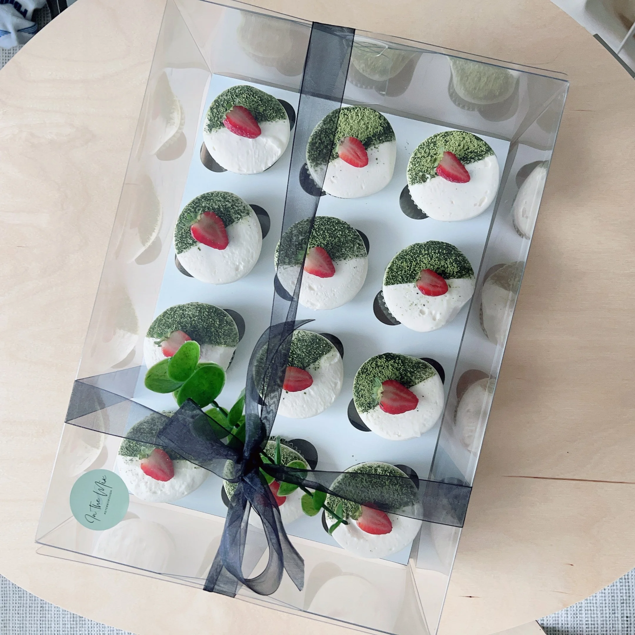 Matcha Mousse Cupcake