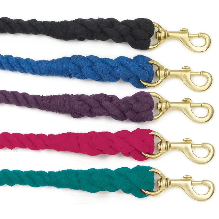 Equi-Essentials® 3-Ply Cotton Lead with Solid Brass Snap