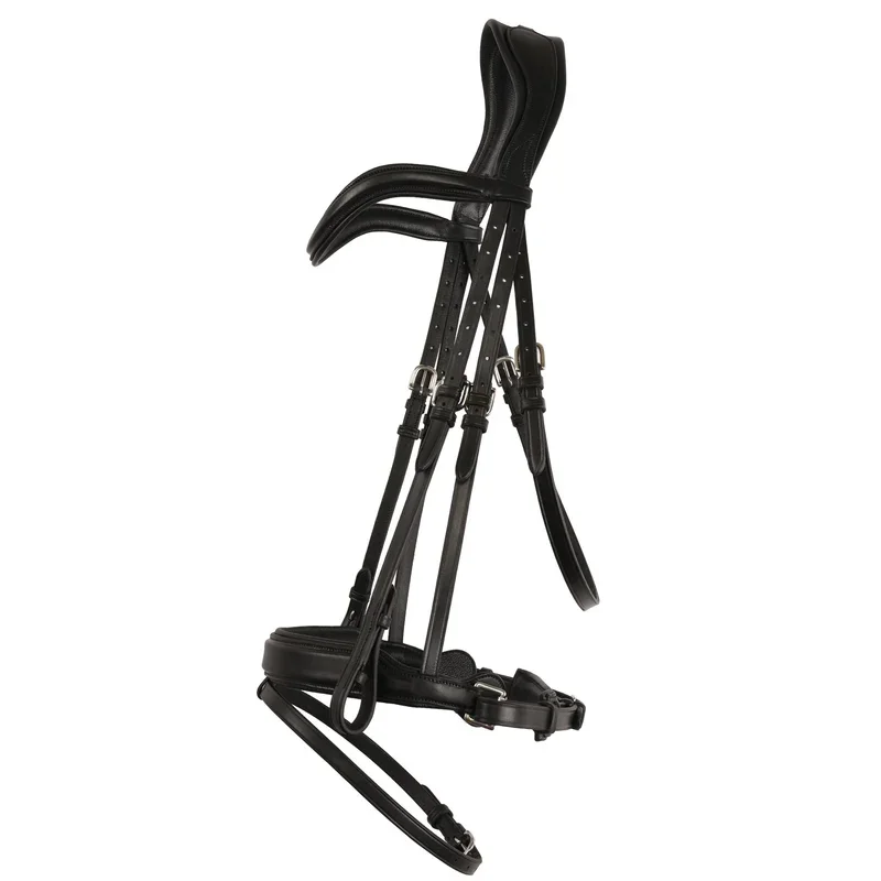 ExionPro Full Dressage Raised Padded Bridle