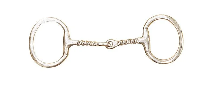 Centaur® Stainless Steel Corkscrew Eggbutt with Flat Rings Bit