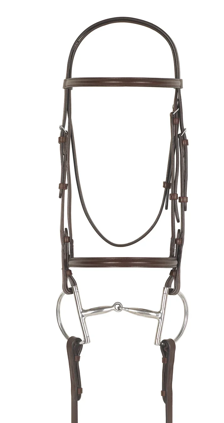 CAMELOT™ Plain Raised Snaffle Bridle