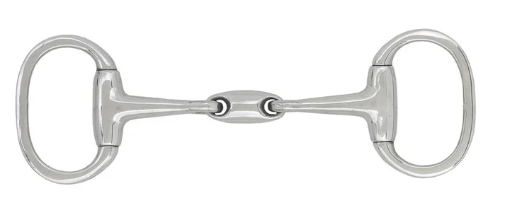 Centaur® Stainless Steel Eggbutt Bit with Oval Mouth