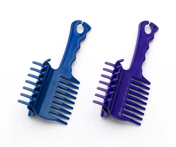 Clip Braiding Comb-Navy