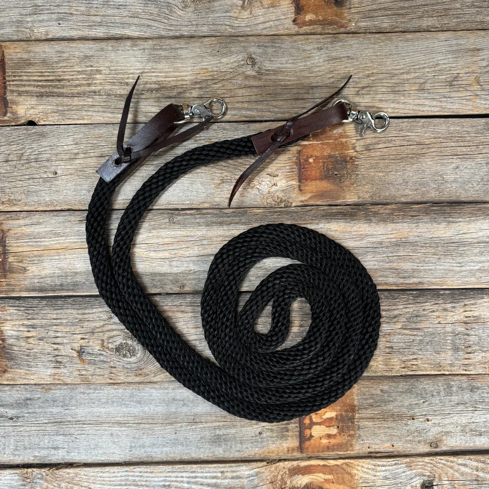 Nylon Barrel Racing Reins