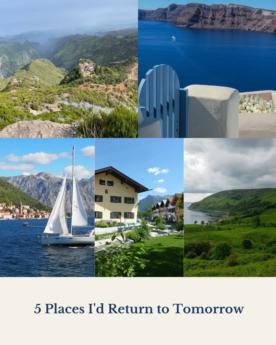 Some destinations stay with you long after you leave.

These are five places I'd happily return to tomorrow, not because I didn't see enough, but because they're worth experiencing again.