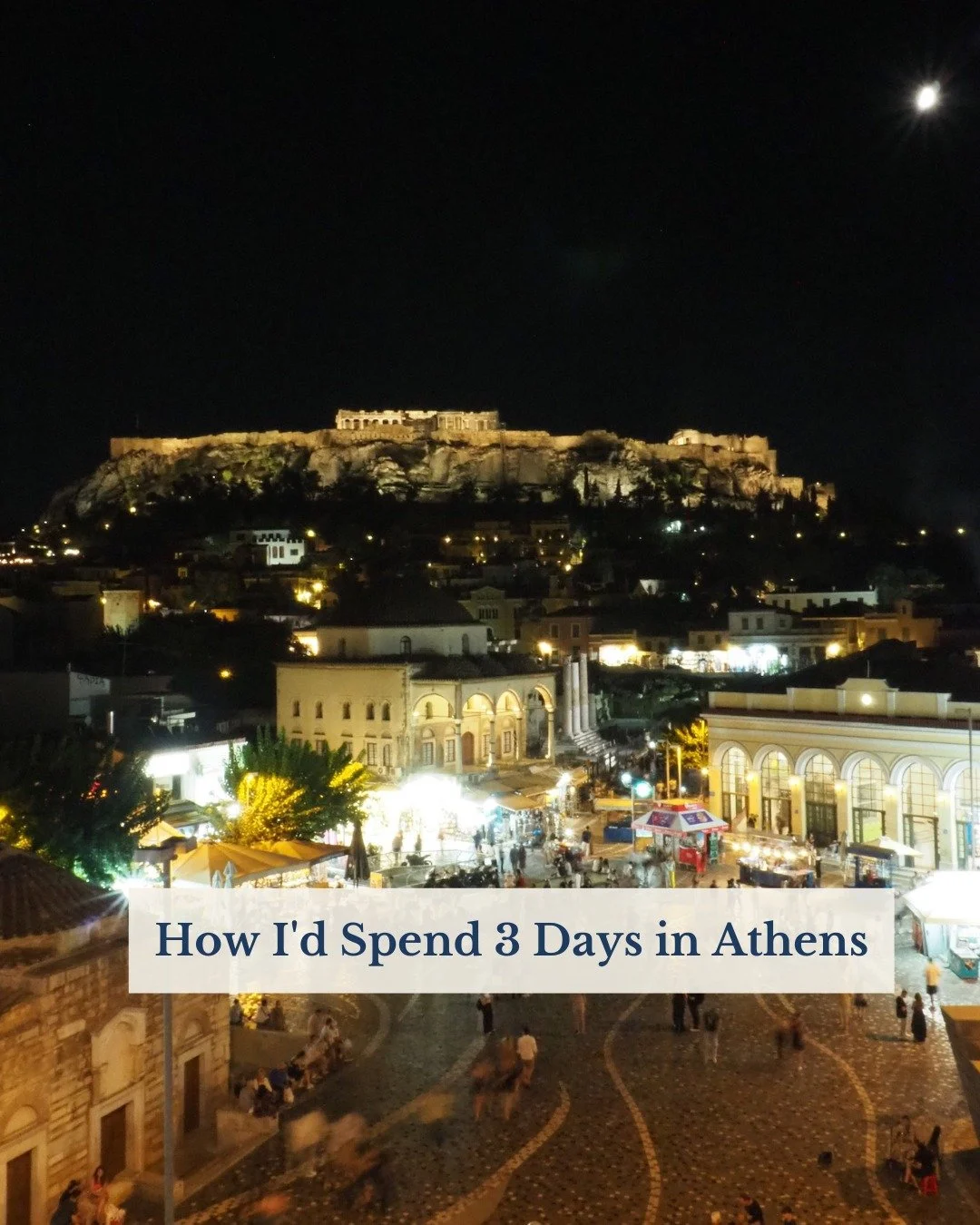 One thing I learned while planning trips: the most memorable travel experiences are rarely the biggest attractions.

In Athens, the Acropolis was incredible but some of my favorite memories were exploring Plaka, visiting the Ancient Agora, and watchi