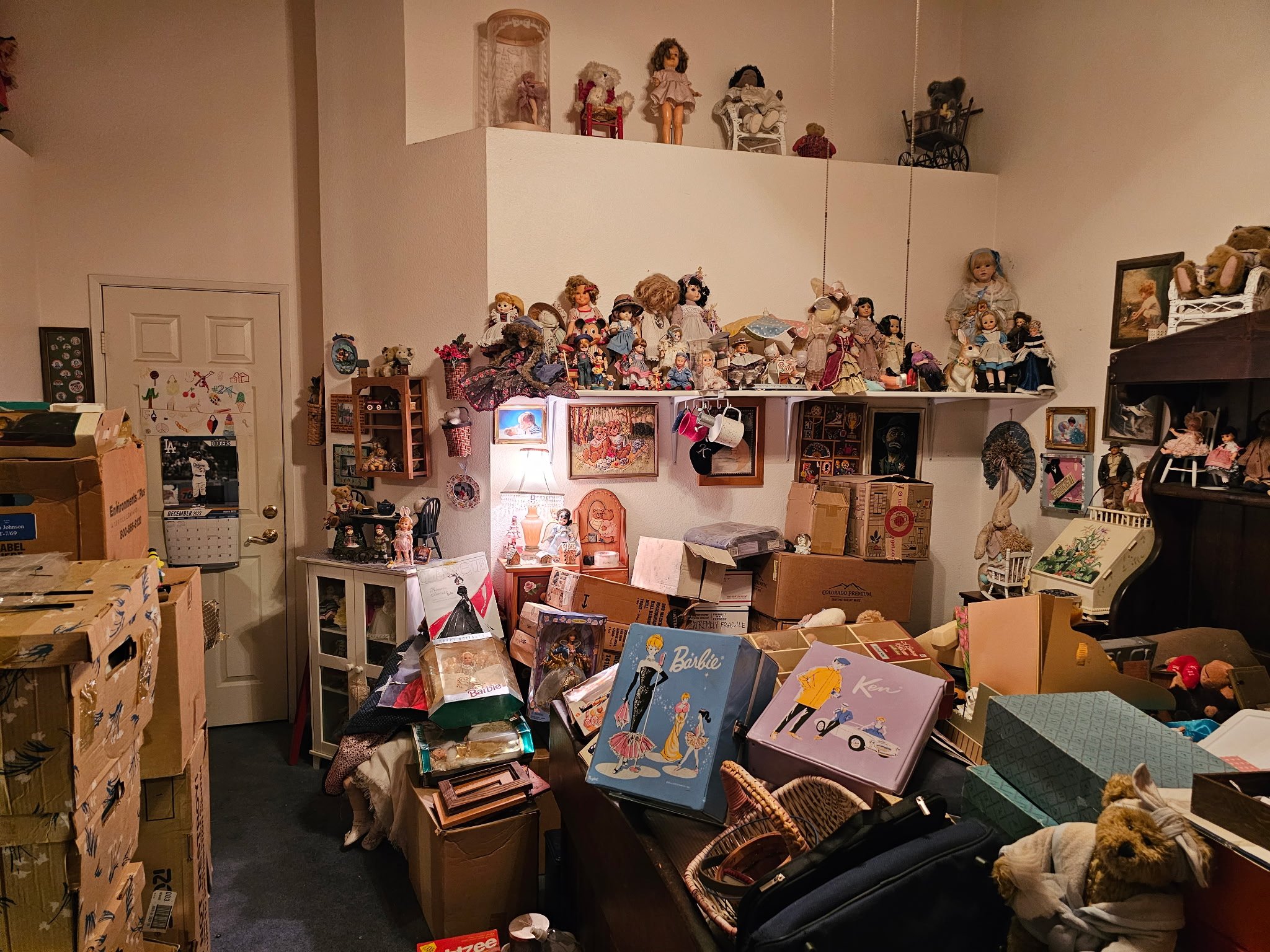 Massive Barbie collection in Yucaipa. 