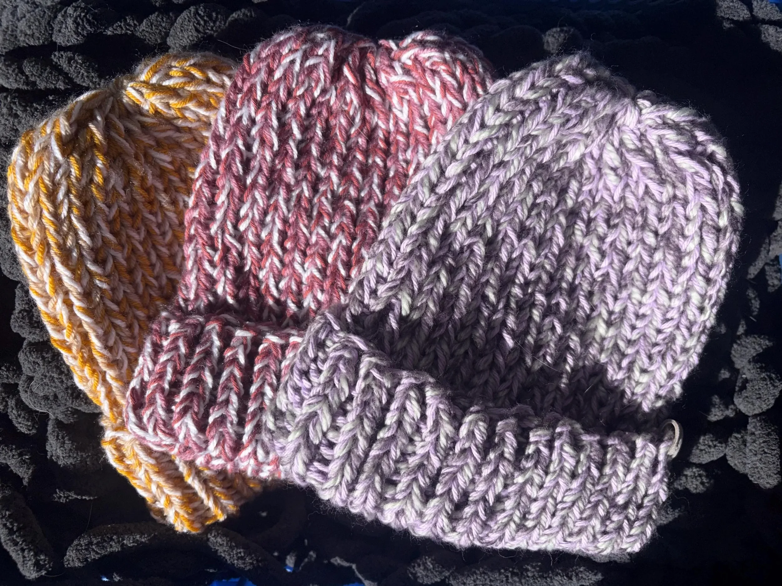 Chunky Knit beanies