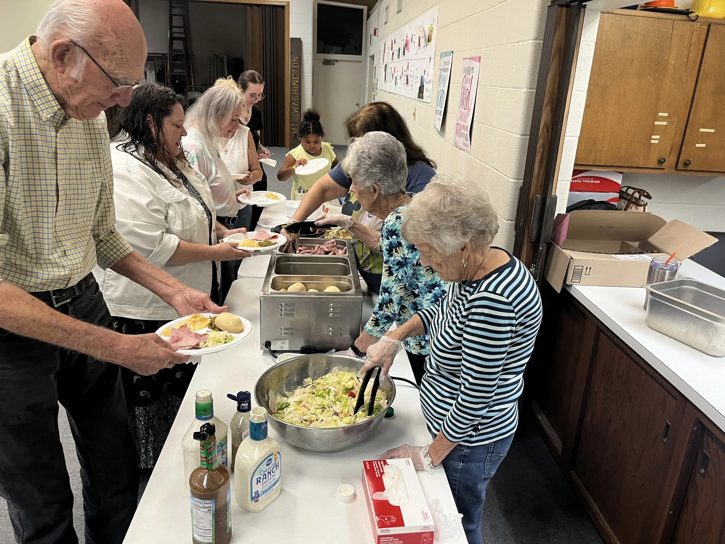 Free community meal- taco bar!