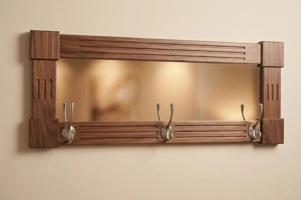 Coat Hanger Mirror
