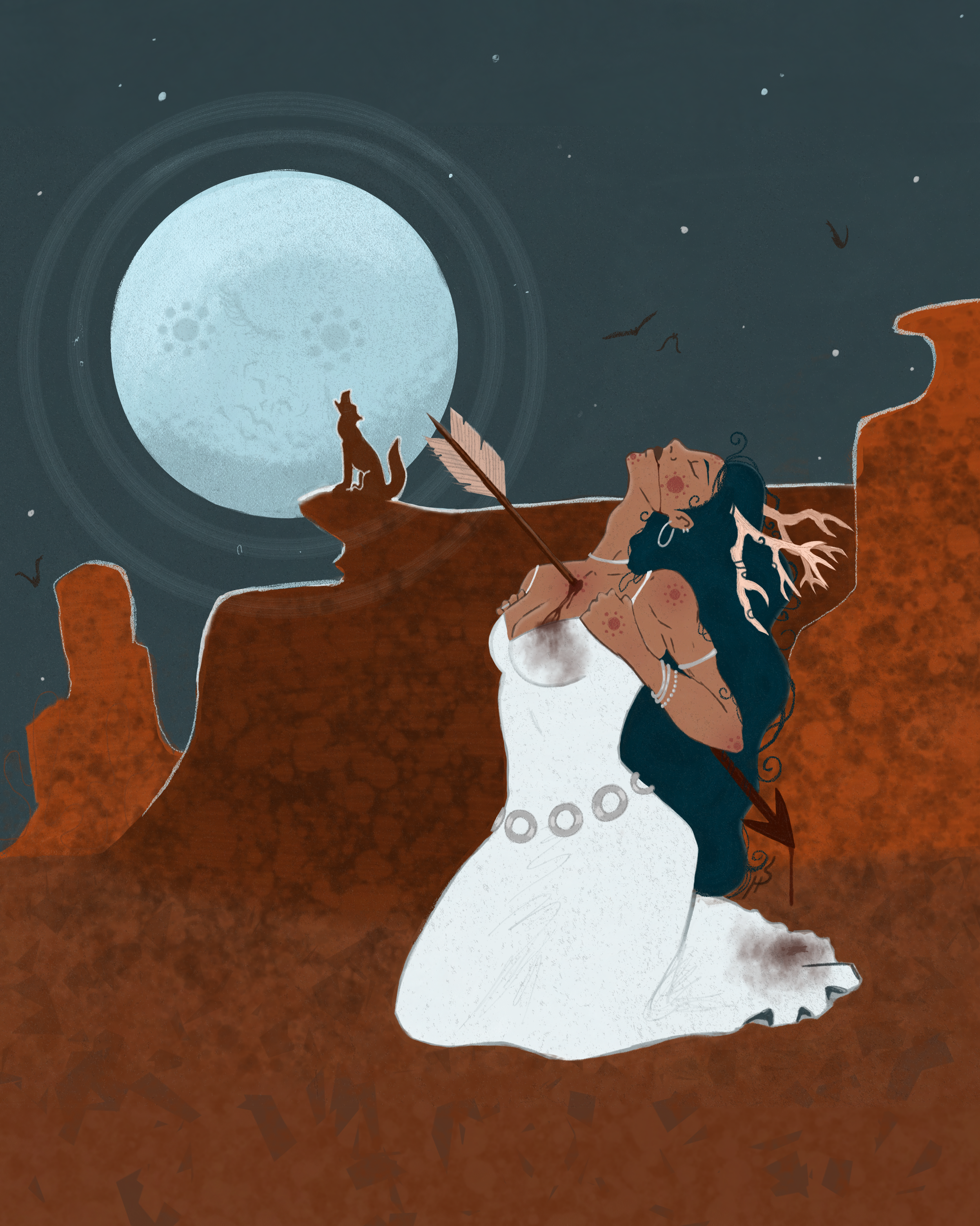 ARTEMIS, 2026. Digitally illustrated using Adobe Fresco.