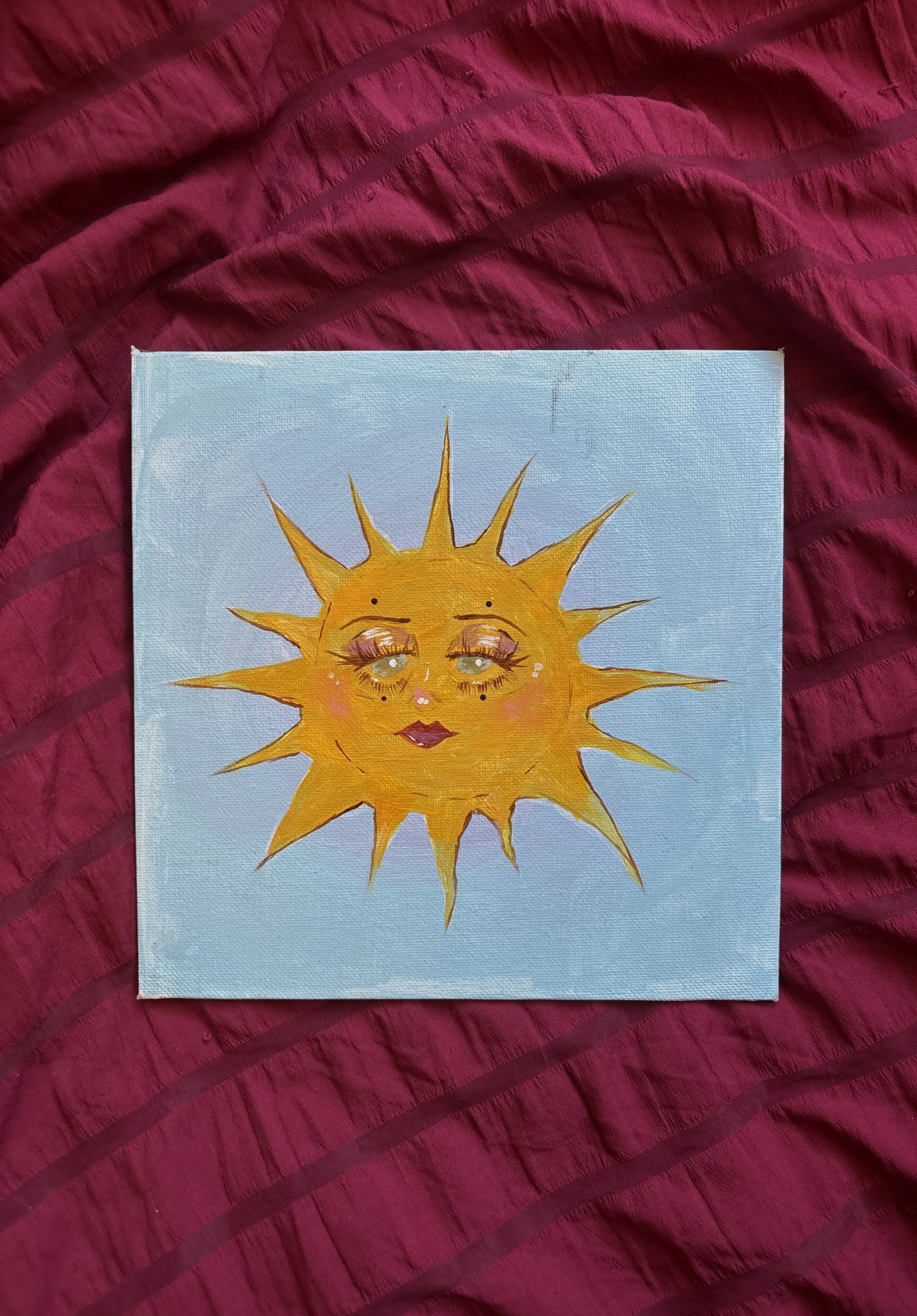 DEL SOL, 2023. Acrylic on canvas.