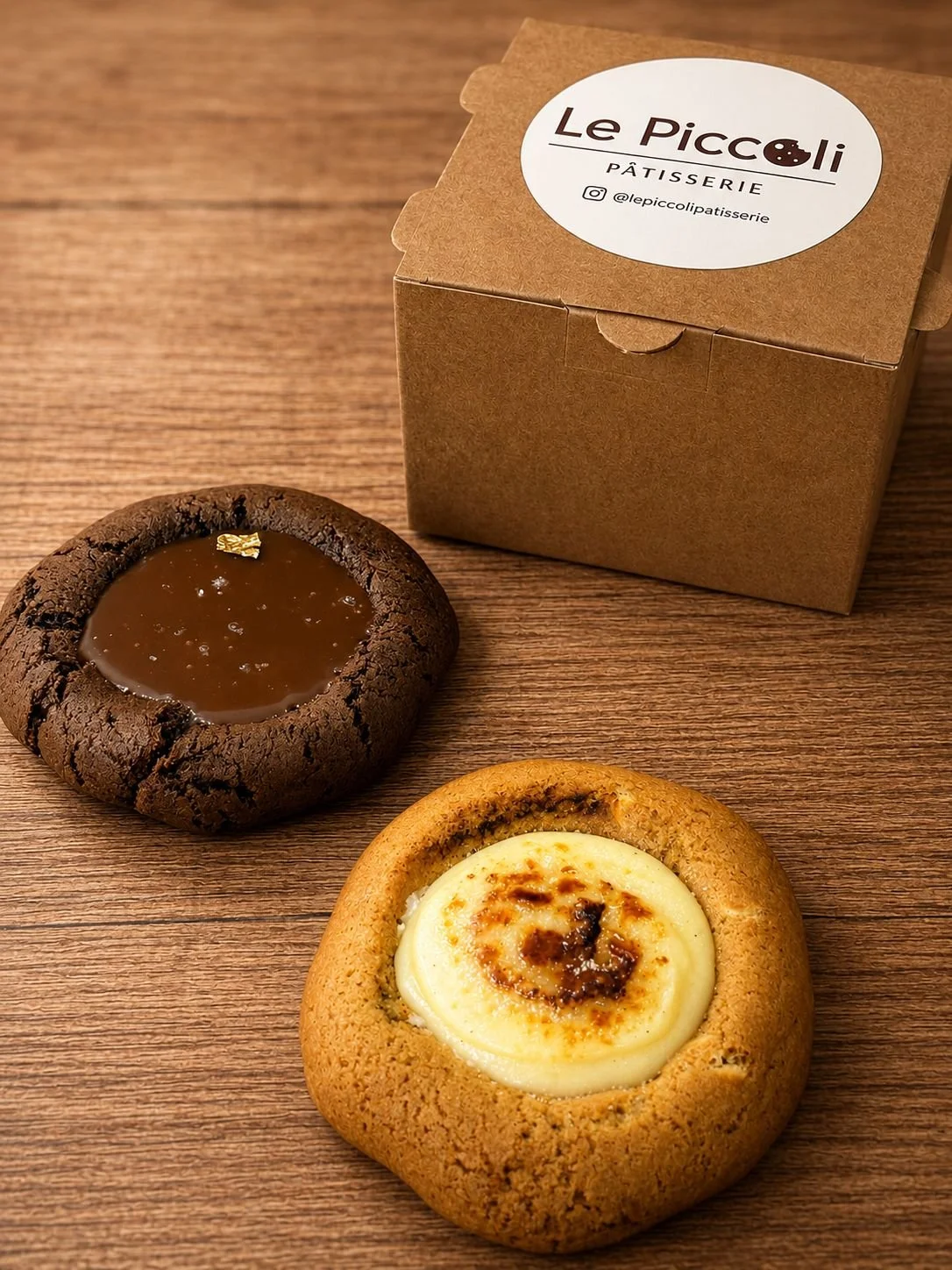 Cookie Caramelo Salgado e Brulée