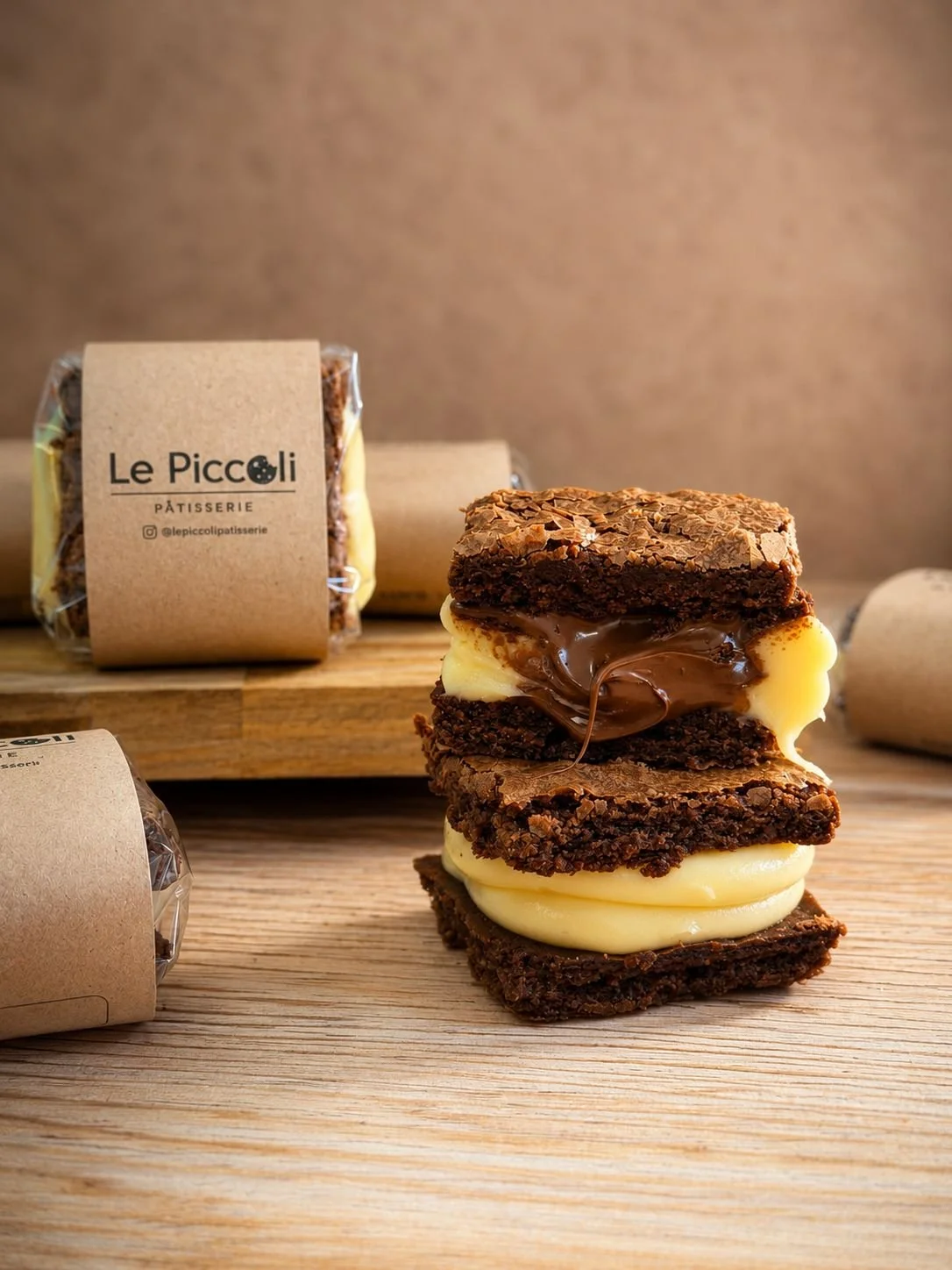 Big Brownie de Ninho e Nutella