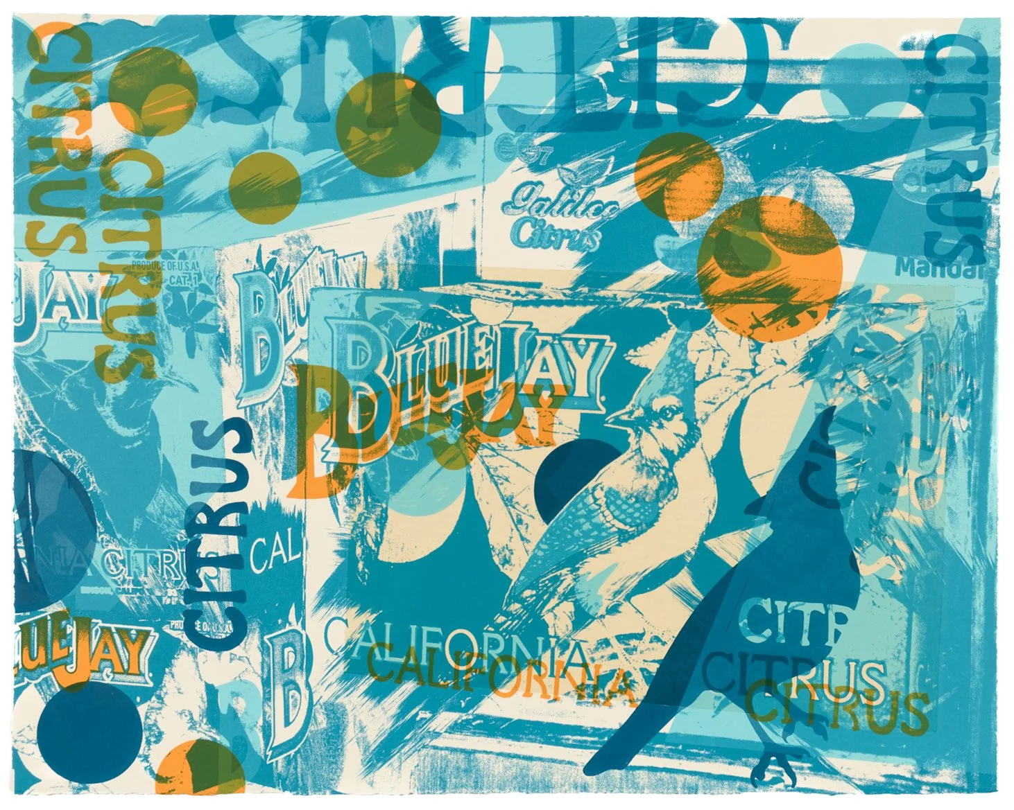 "California Citrus" Lithograph