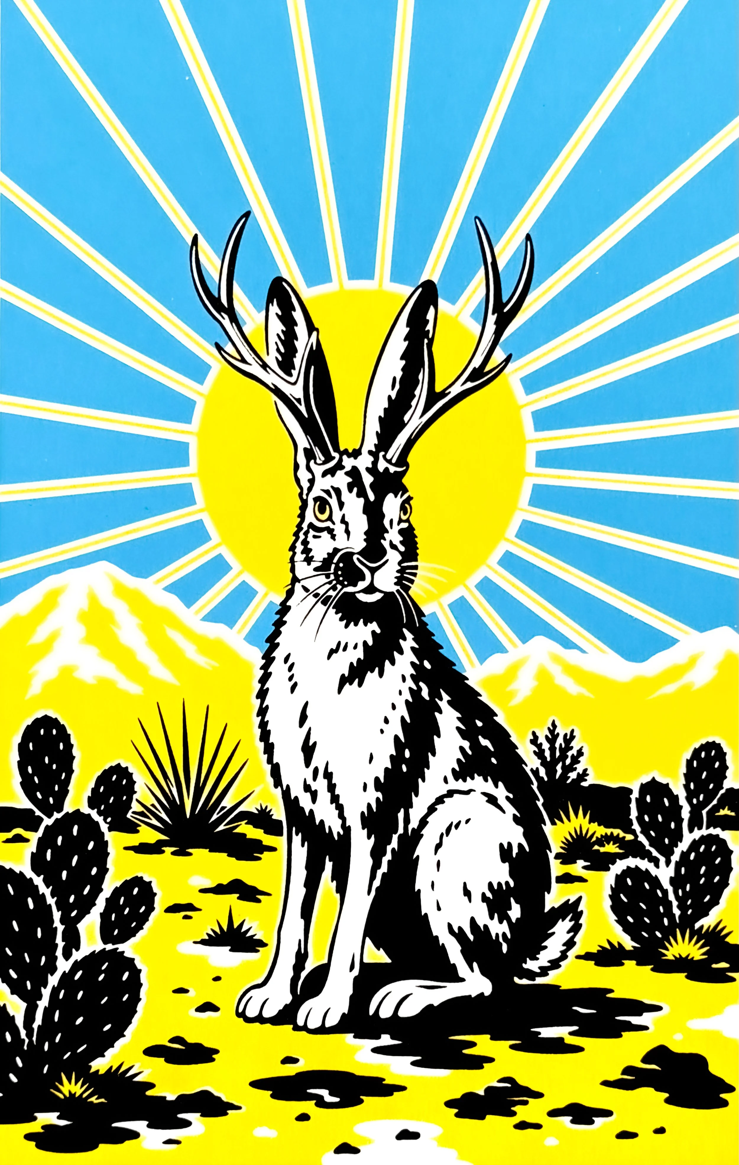 "High Desert Saint" Silkscreen