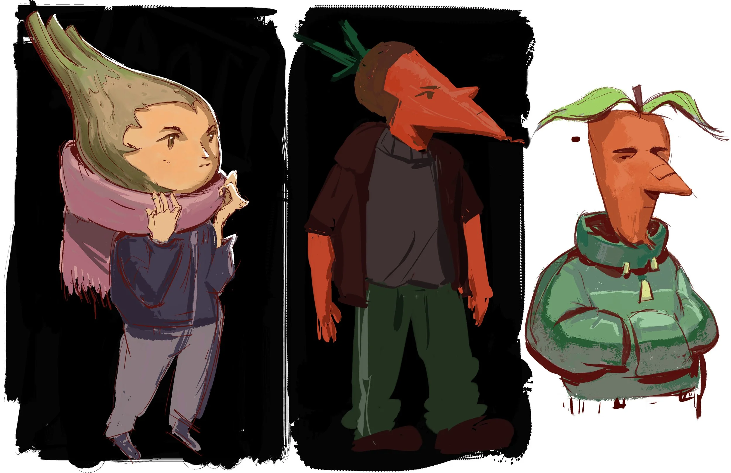 Onion and Carrot Ideations