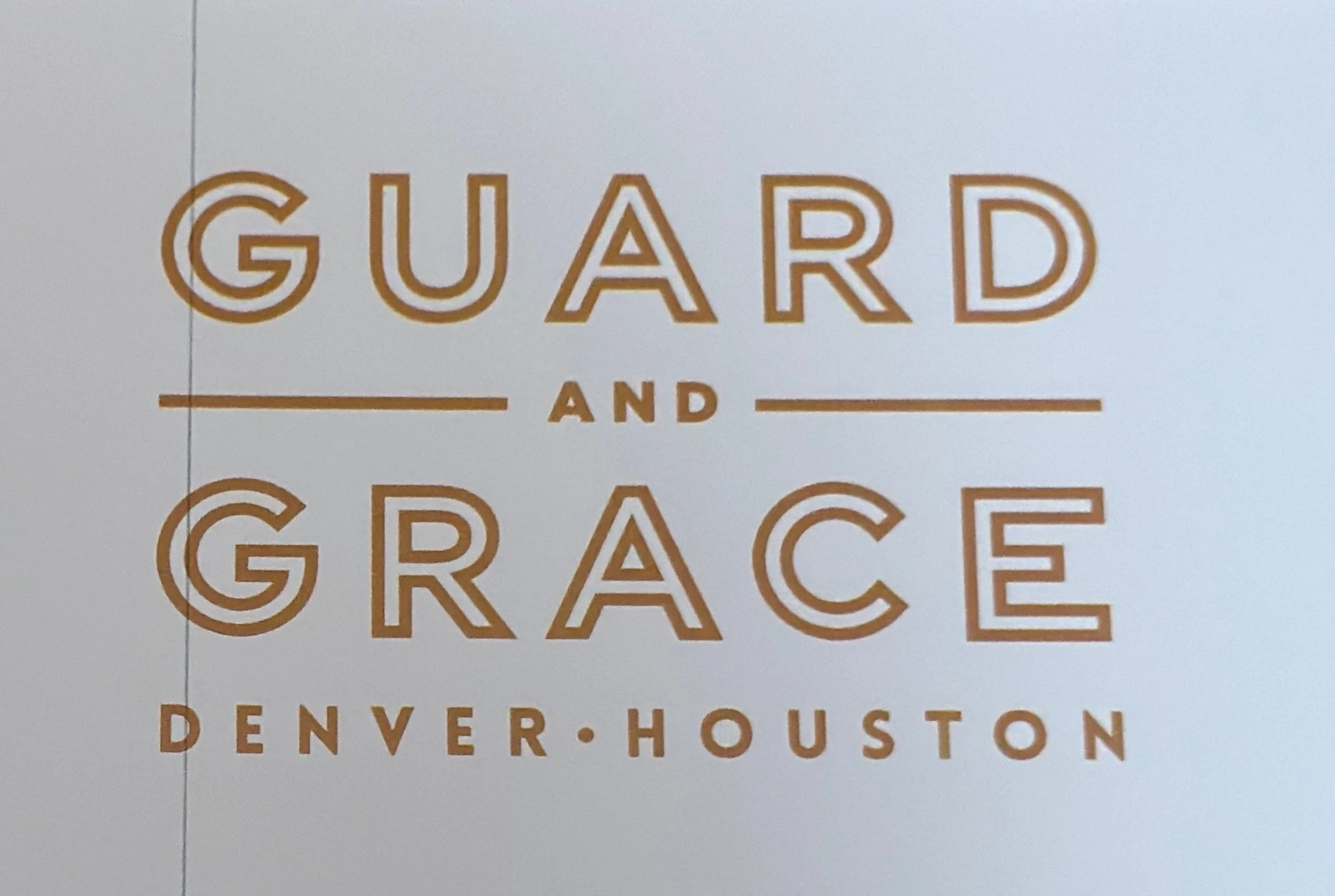 Guard and Grace