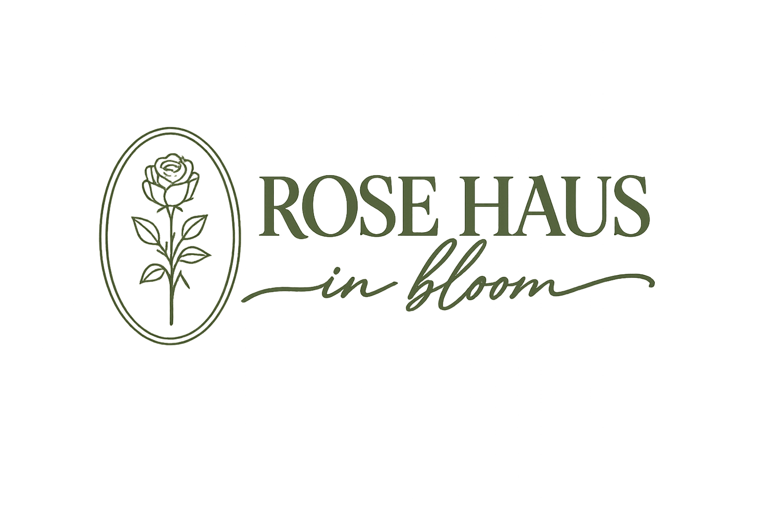 Rose Haus in bloom