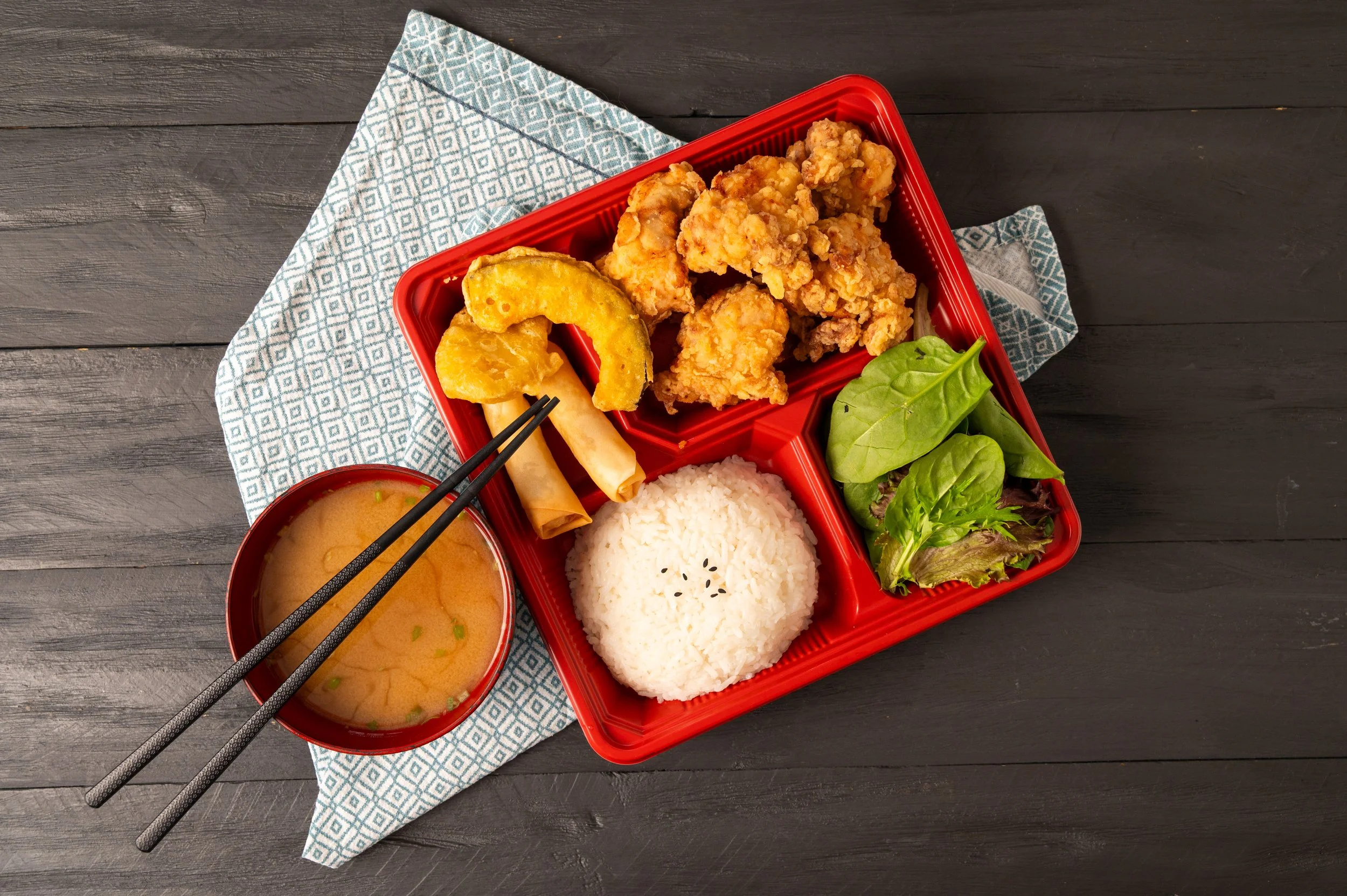 Chicken Karaage Bento Box