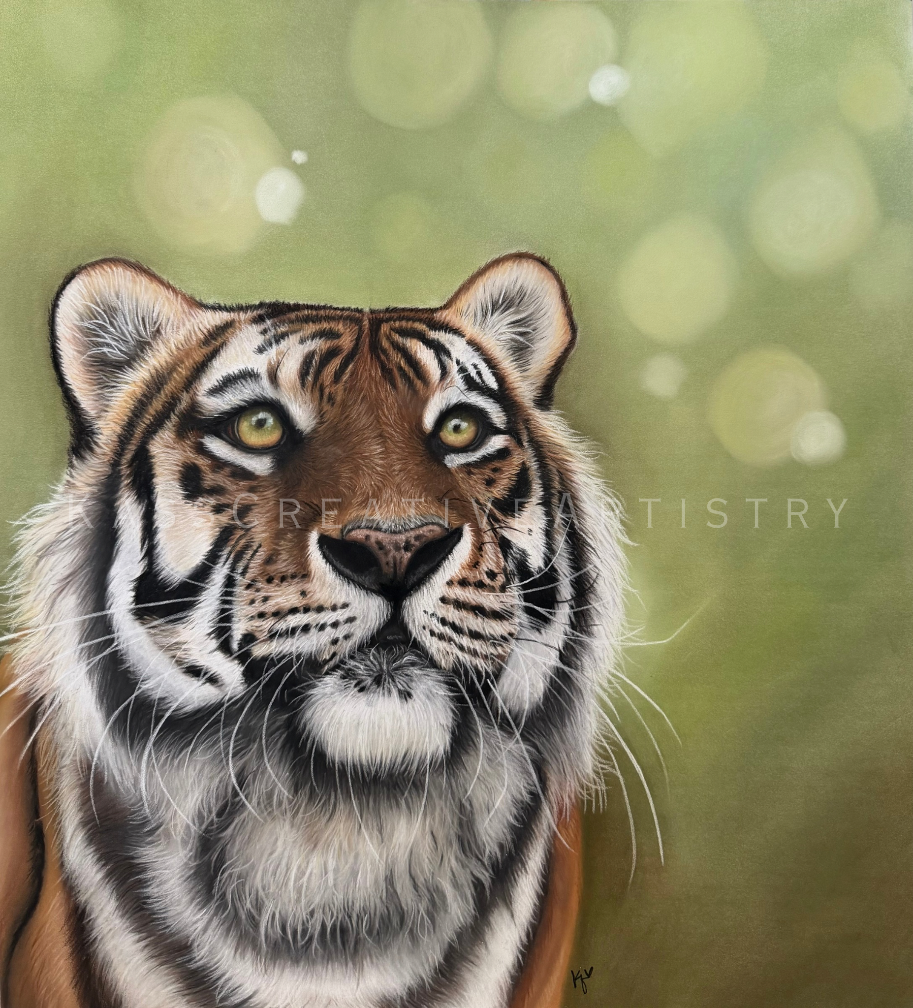 Eyes to the Wild - Pastel