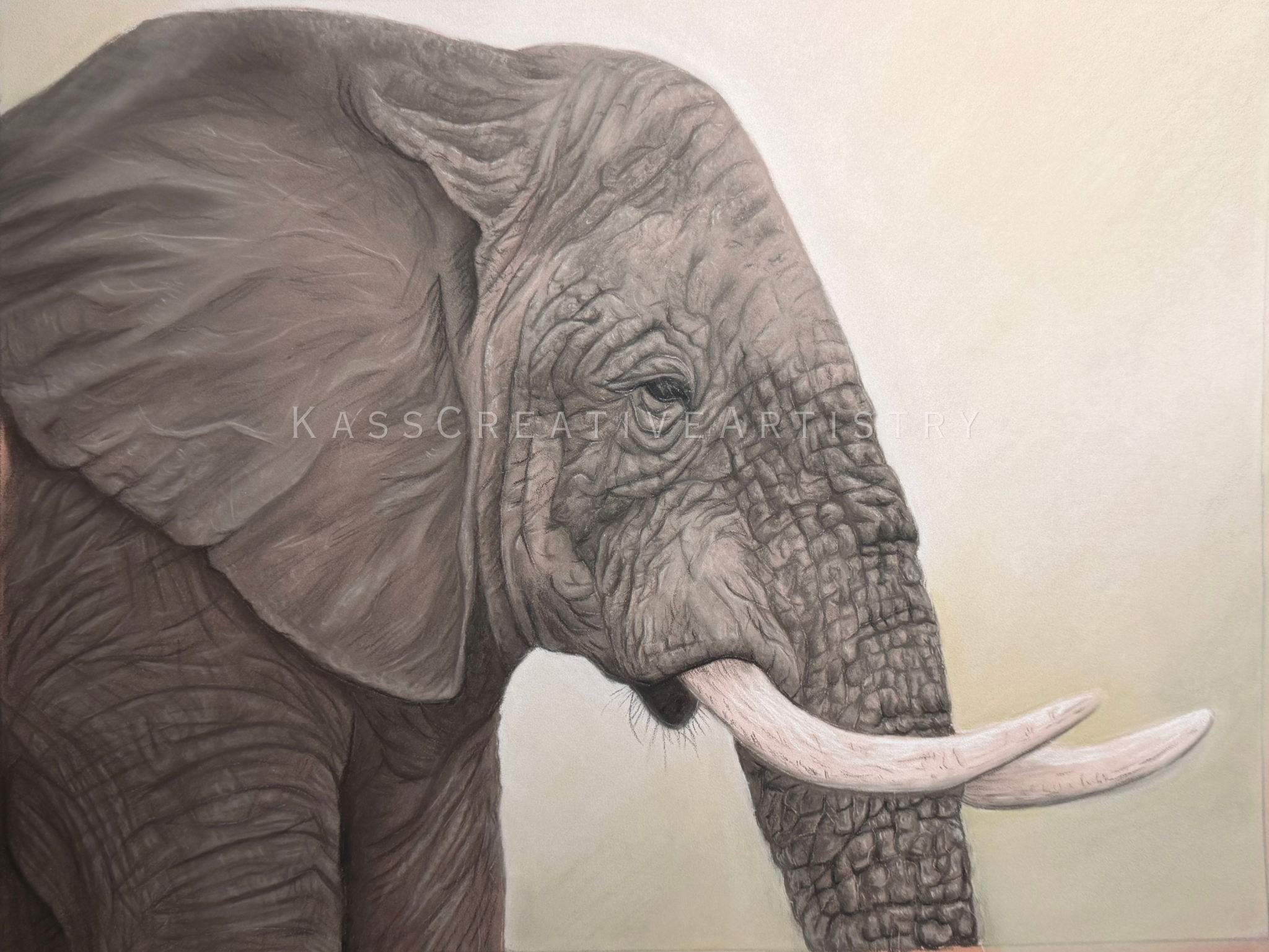Weight of Wisdom - Pastel