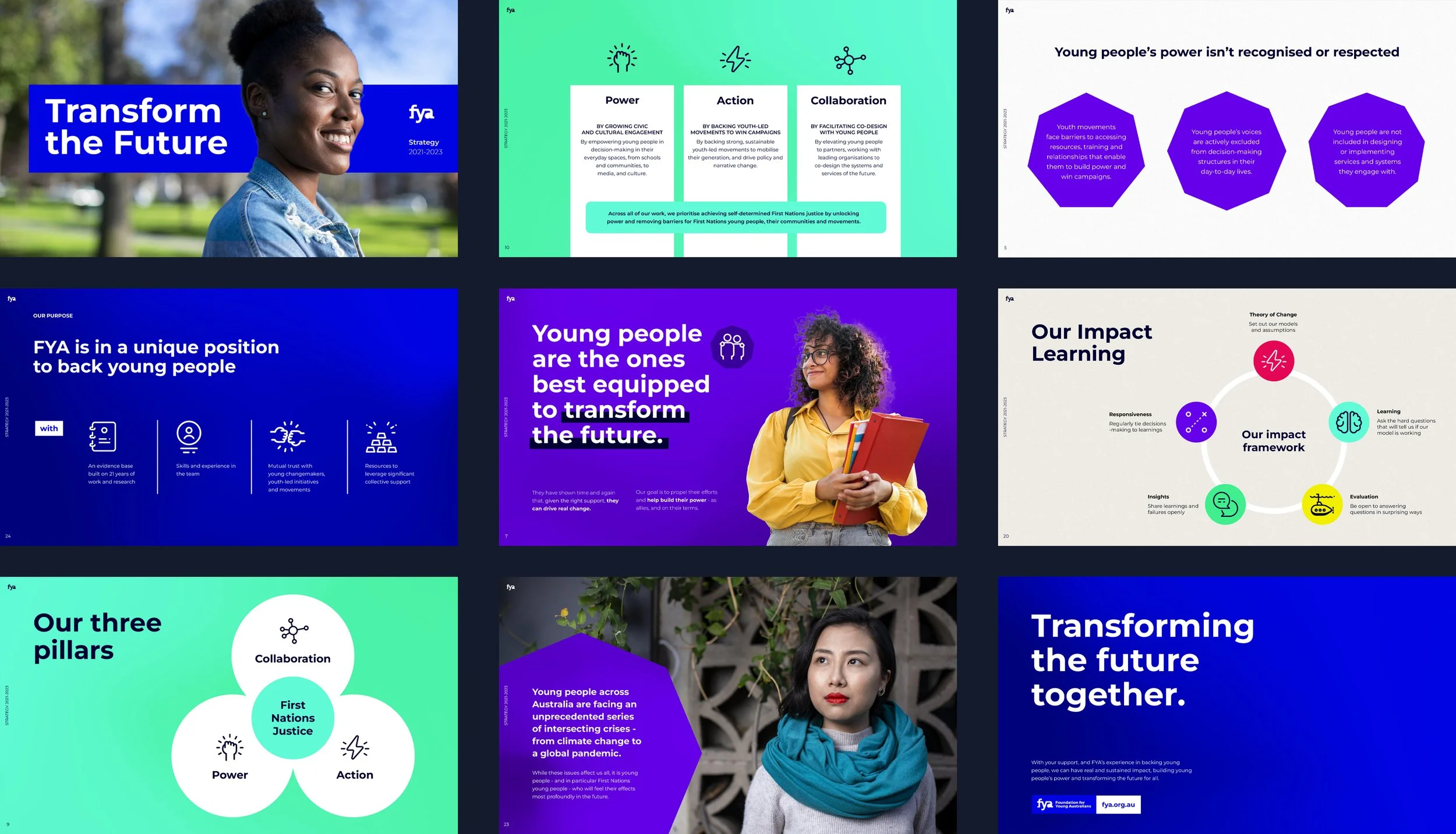 Foundation for Young Australians - strategy deck