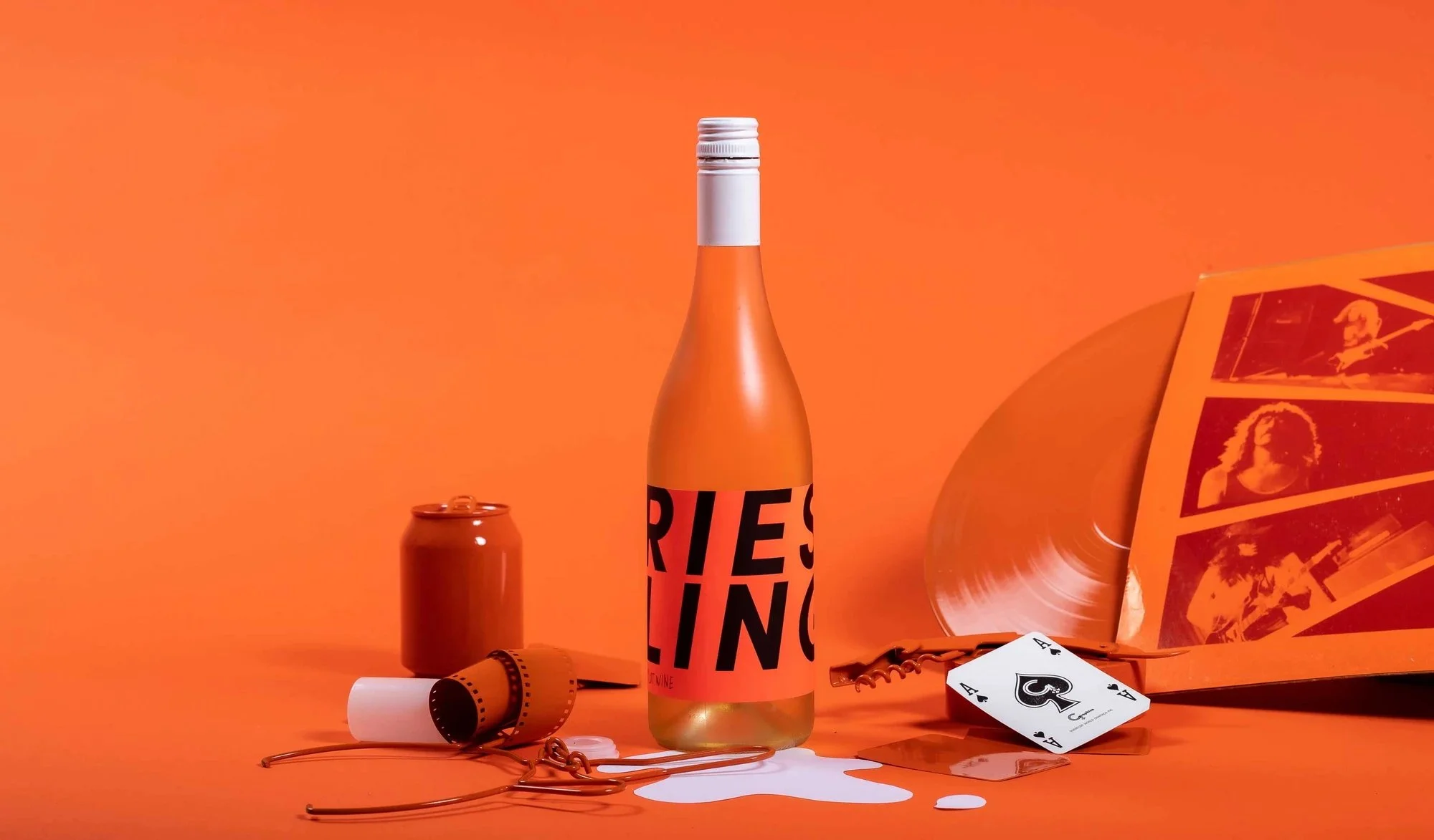 Plot Wine Riesling label design
