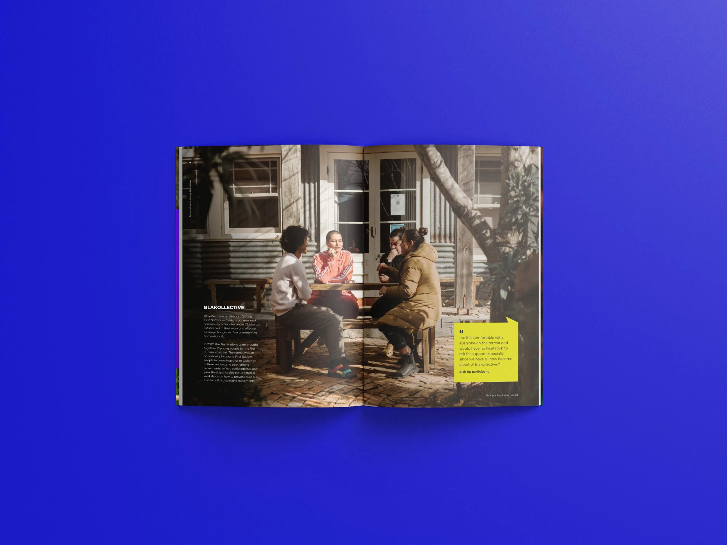 Foundation for Young Australians - Annual Report design