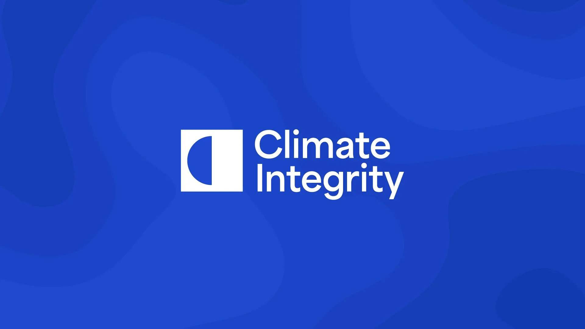 Climate Integrity logo design