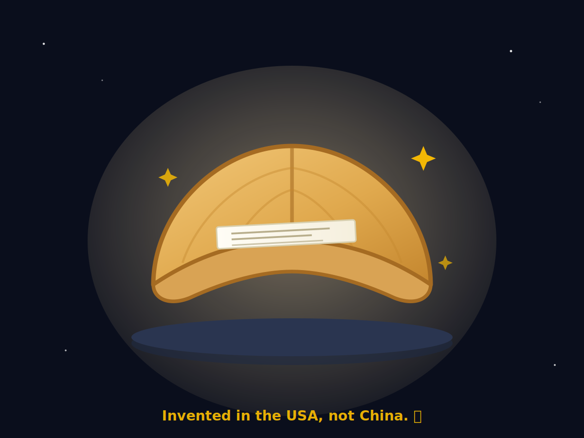 Are fortune cookies a Chinese tradition?