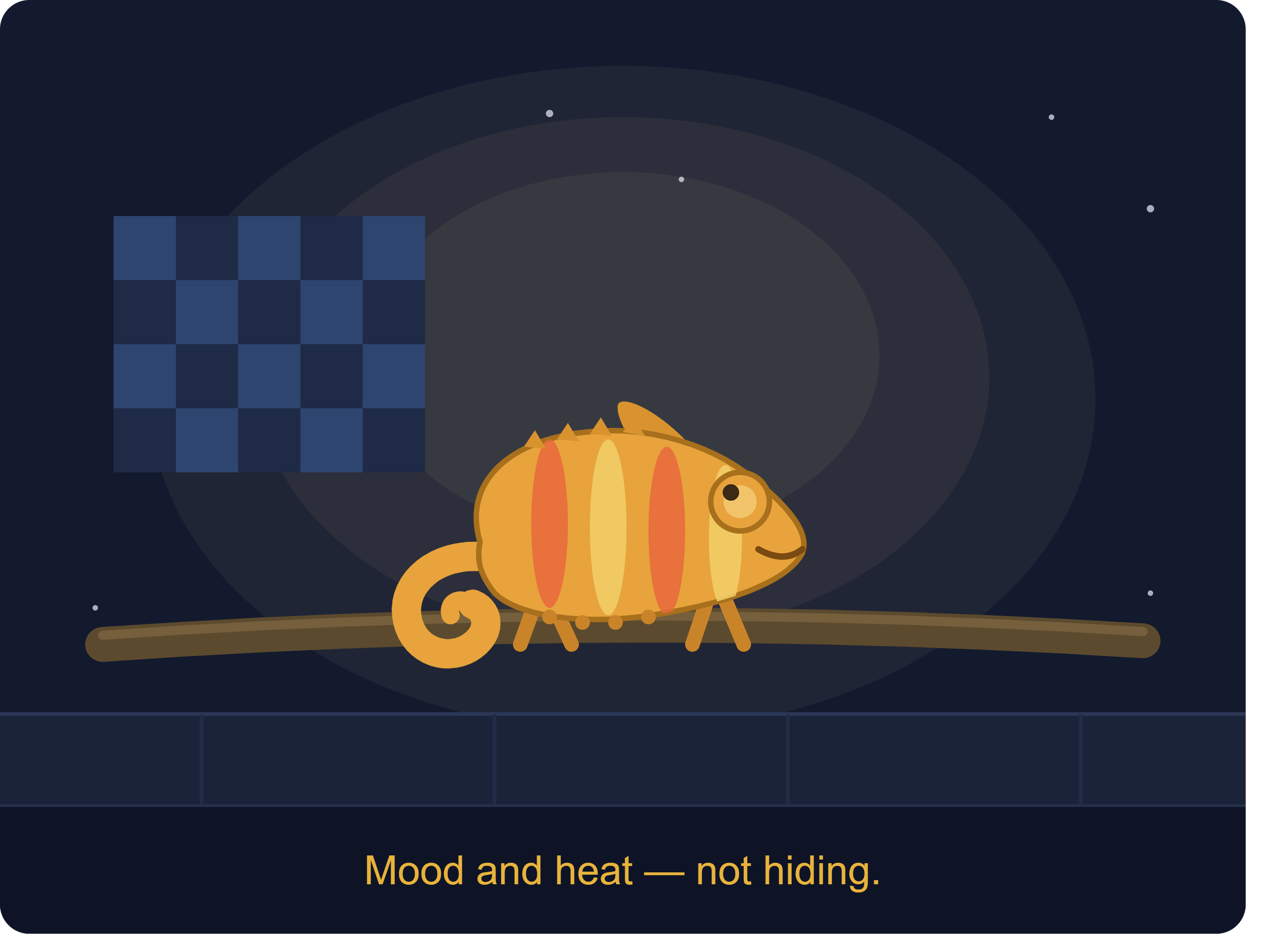 Do chameleons change color to camouflage with their surroundings?