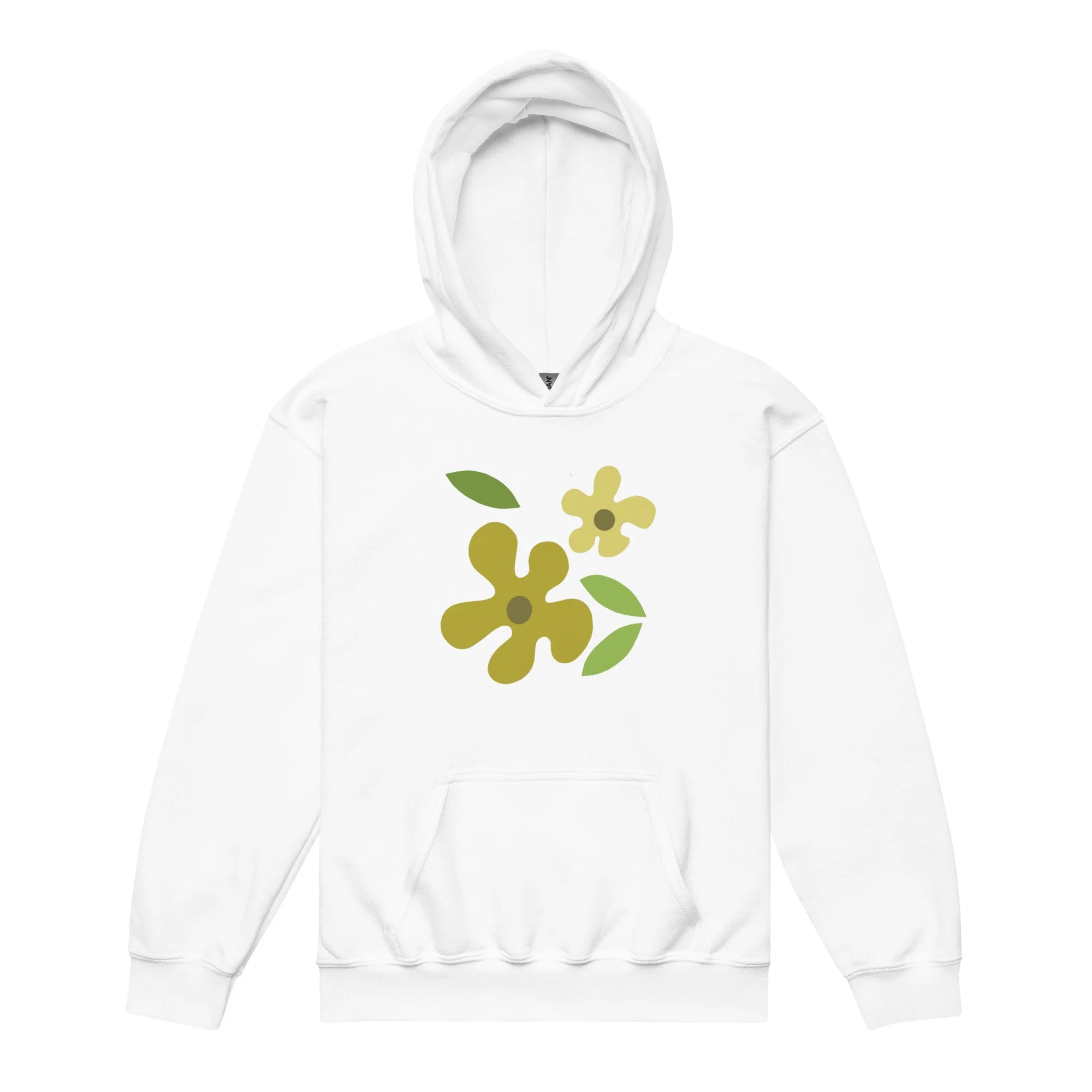Camo flower youth heavy blend hoodie