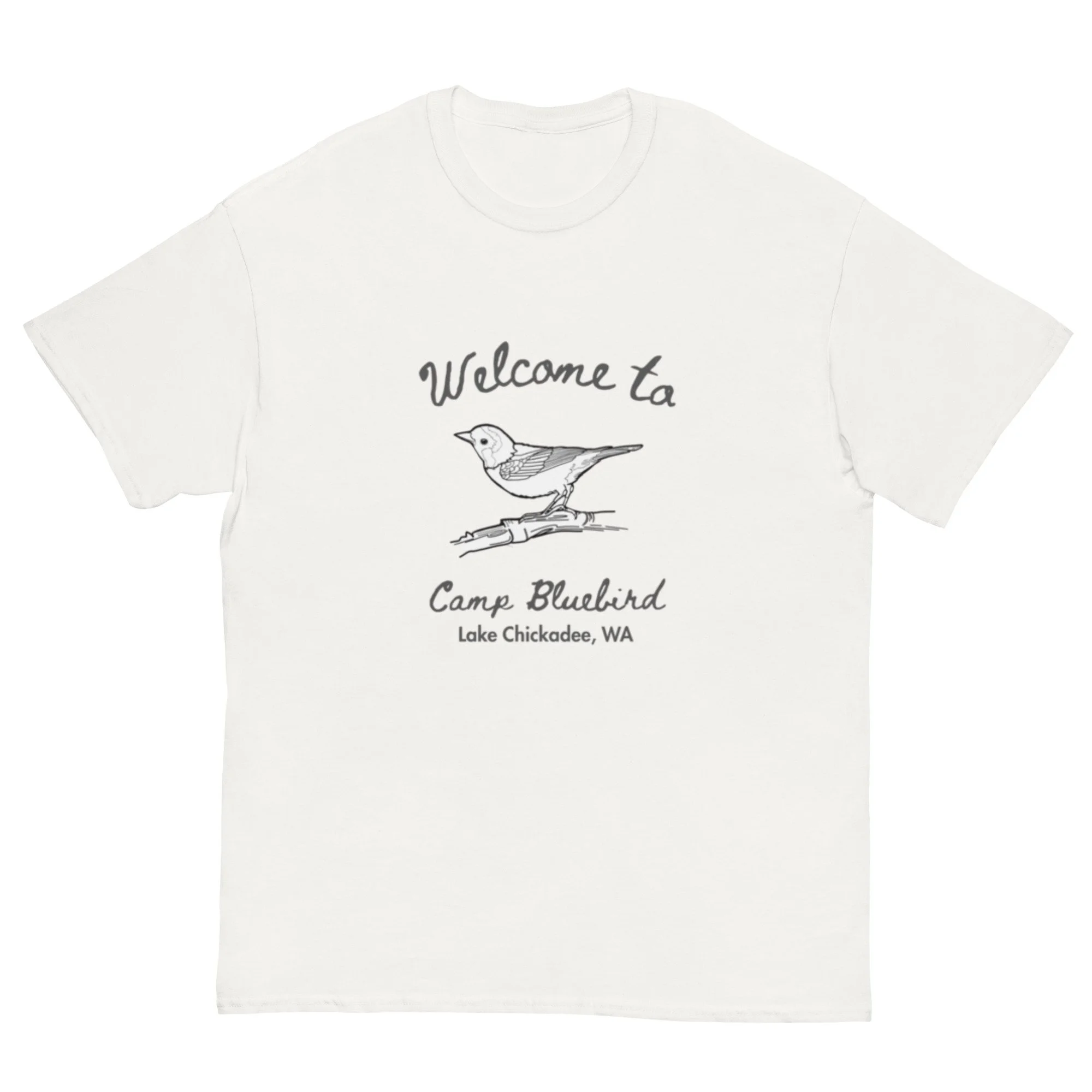 Camp Bluebird adult unisex classic tee