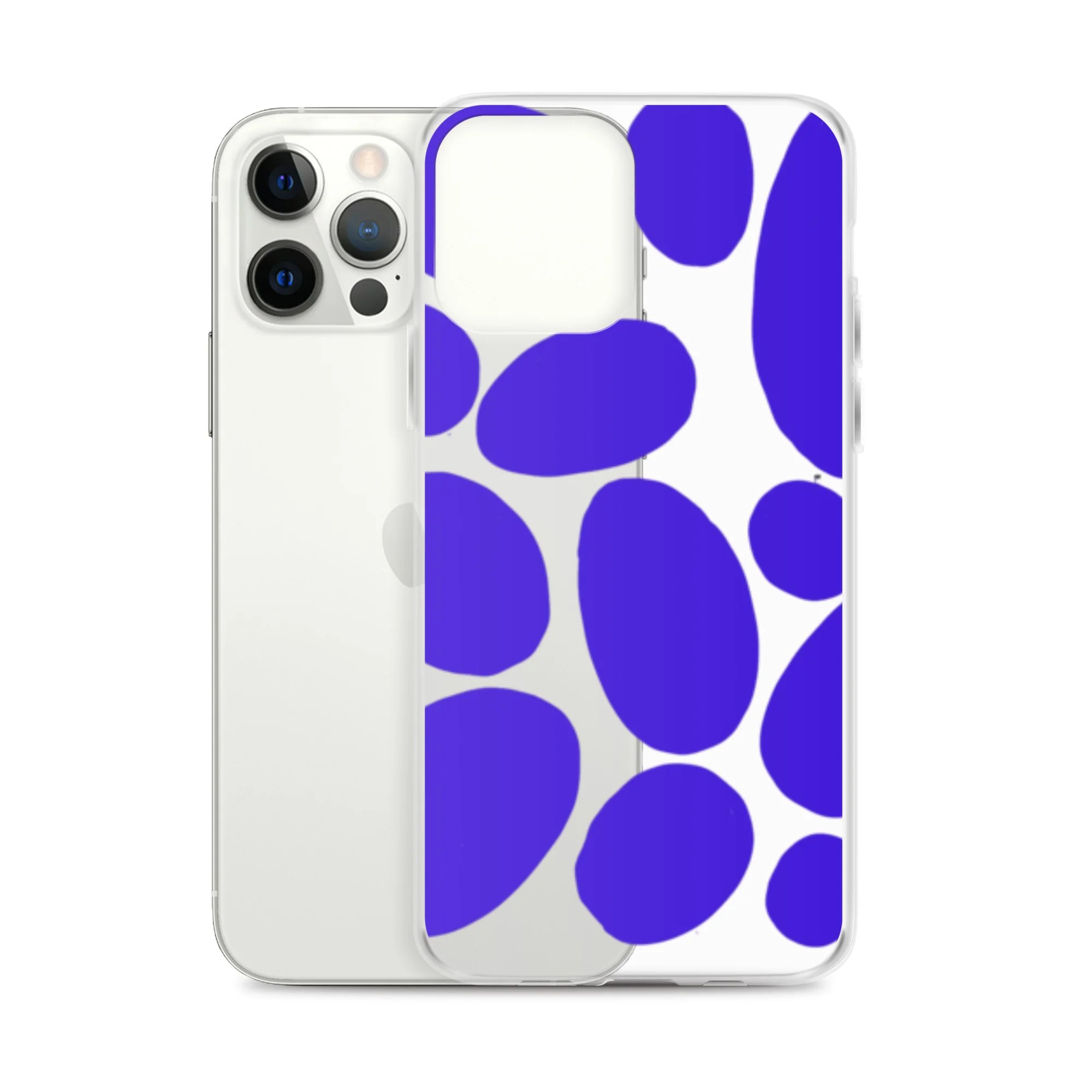 Blue pebbles clear case for iPhone®