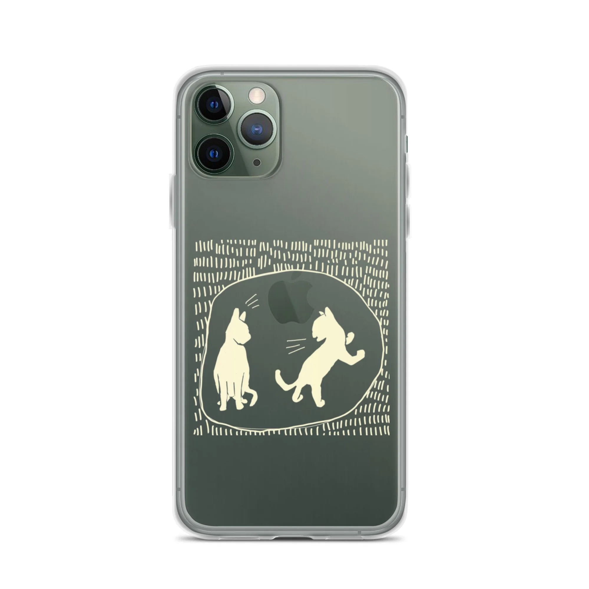 Talking cats clear case for iPhone®