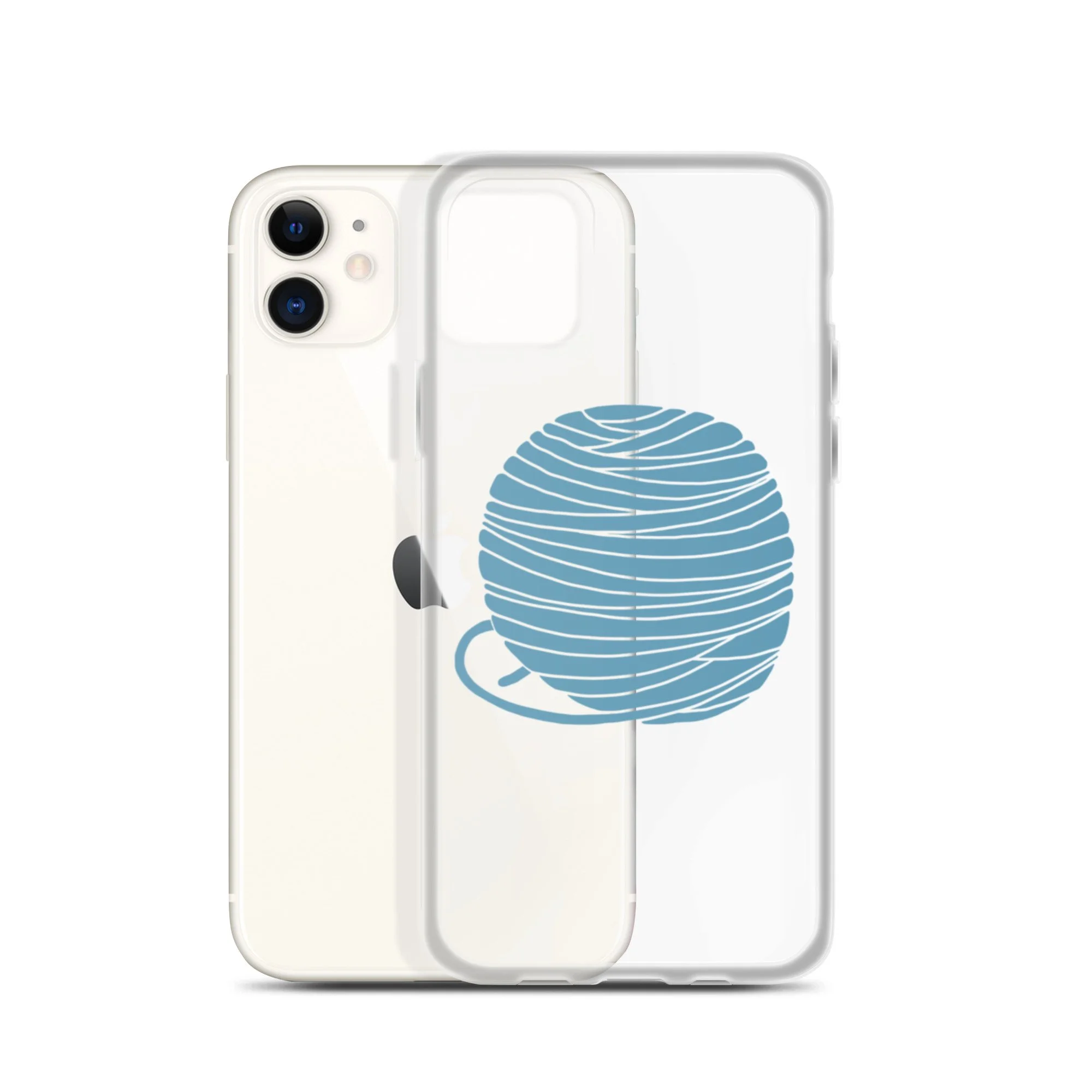 Knitter's clear case for iPhone®