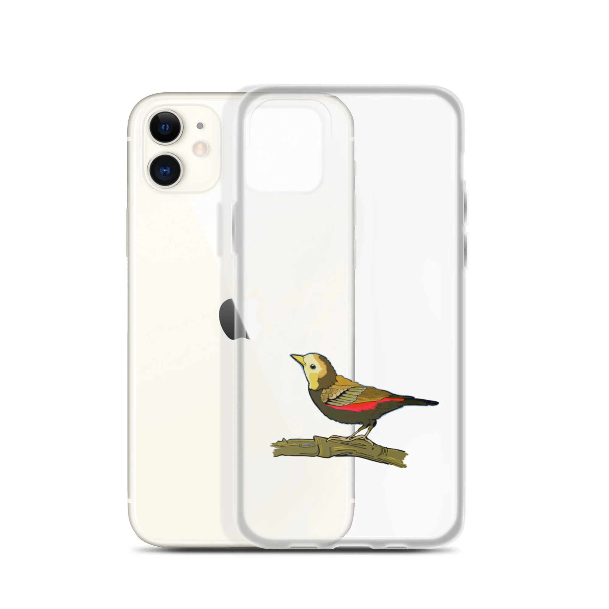 Pretty bird clear case for iPhone®