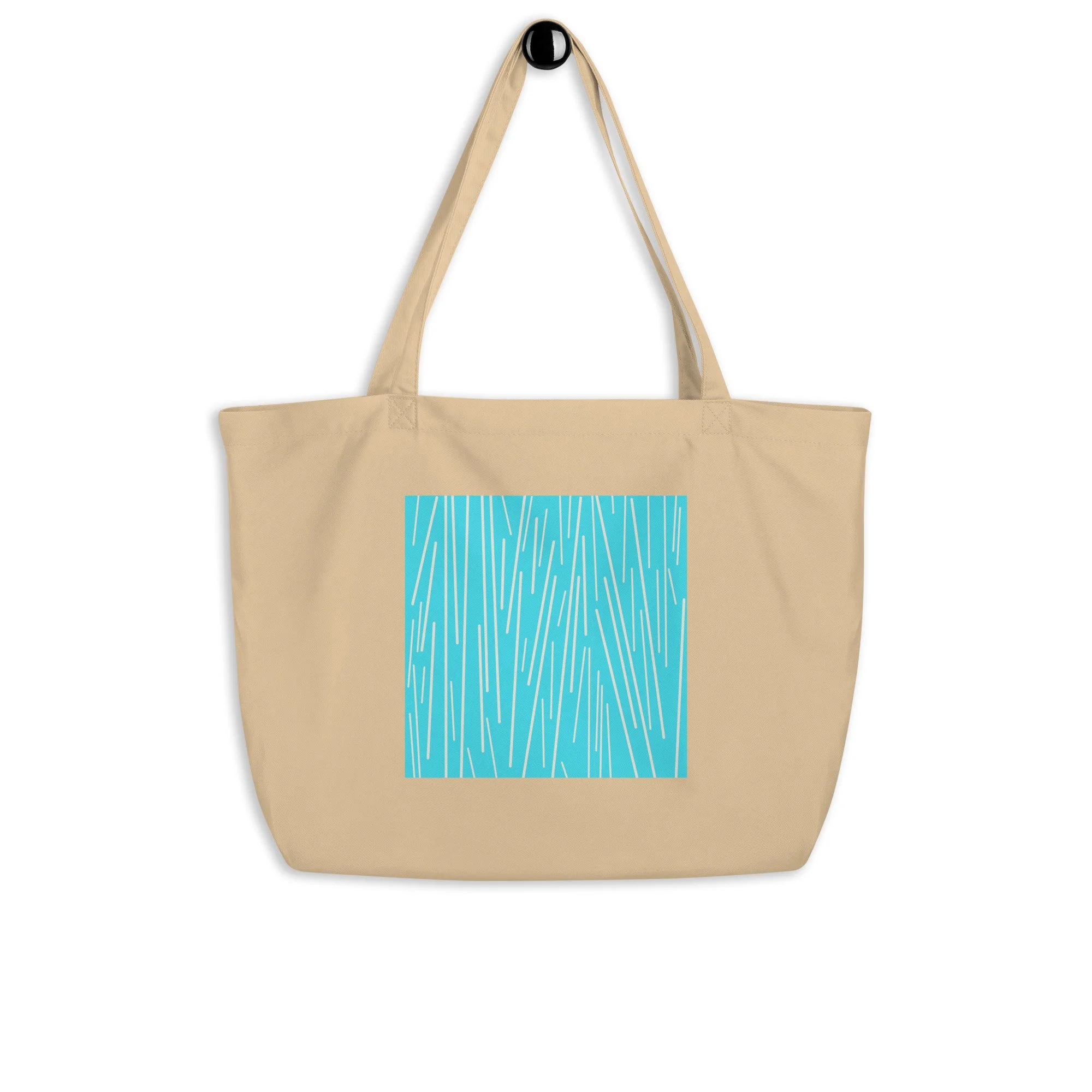 Calma agua large organic tote bag