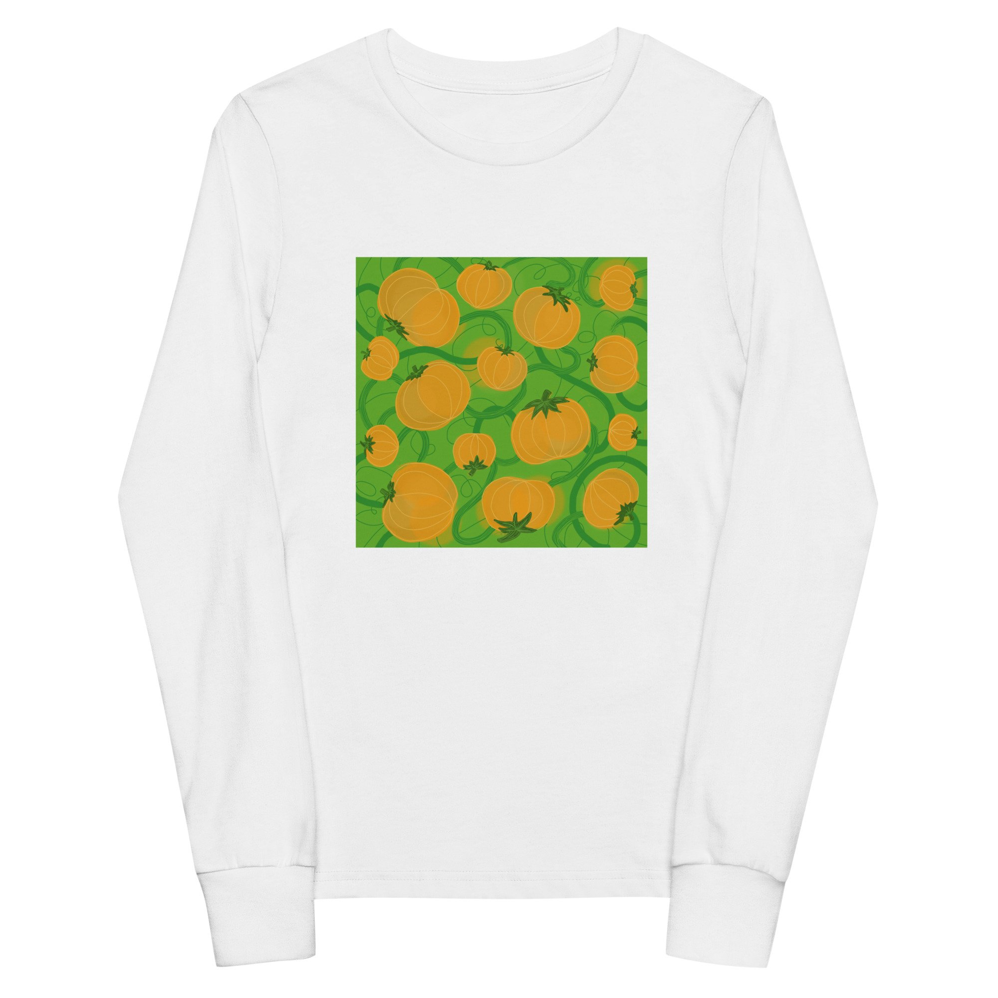 Pumpkins youth long sleeve tee