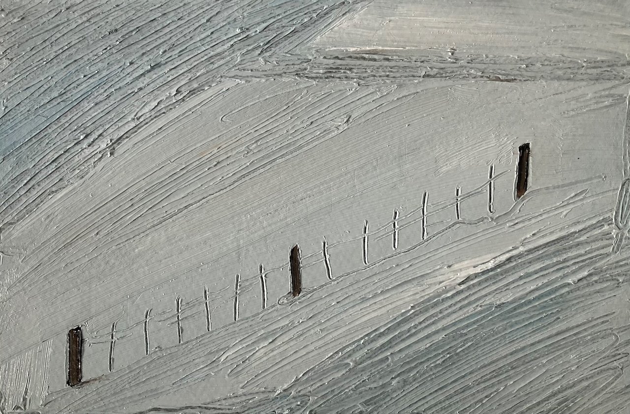 4. Faroe fence. 150mm h x 210mm w 