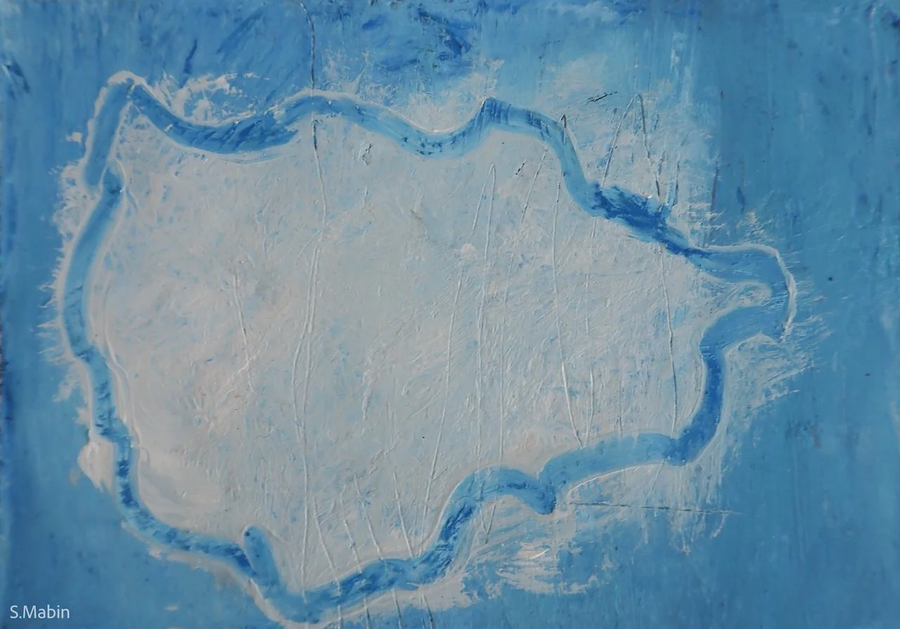 #2. Little Blue. 2026.  85mm h x 130mm w