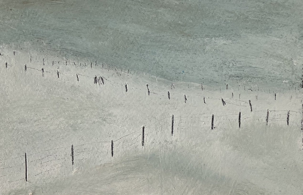 3. Faroe fence. 150mm h x 210mm w 