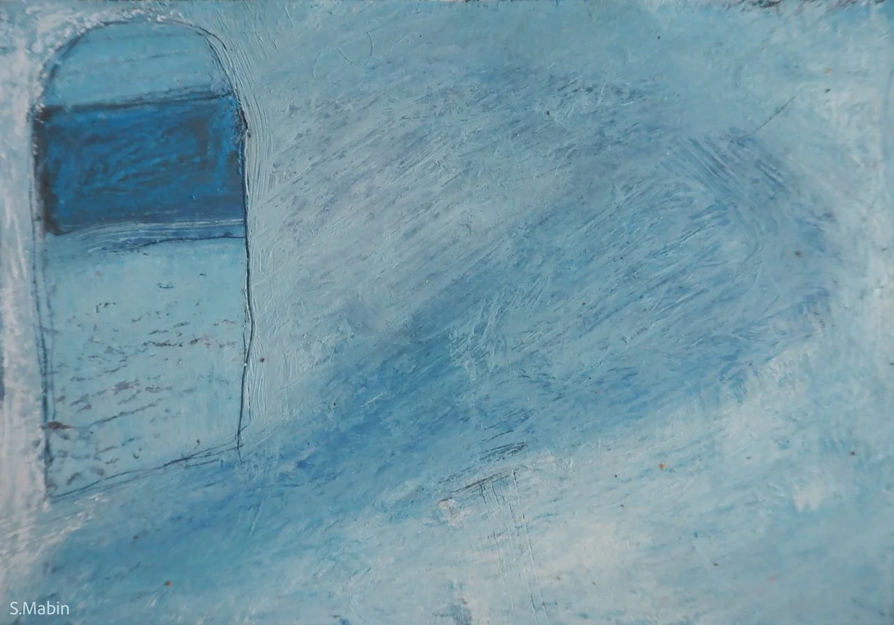 #4. Little Blue. 2026.  85mm h x 130mm w