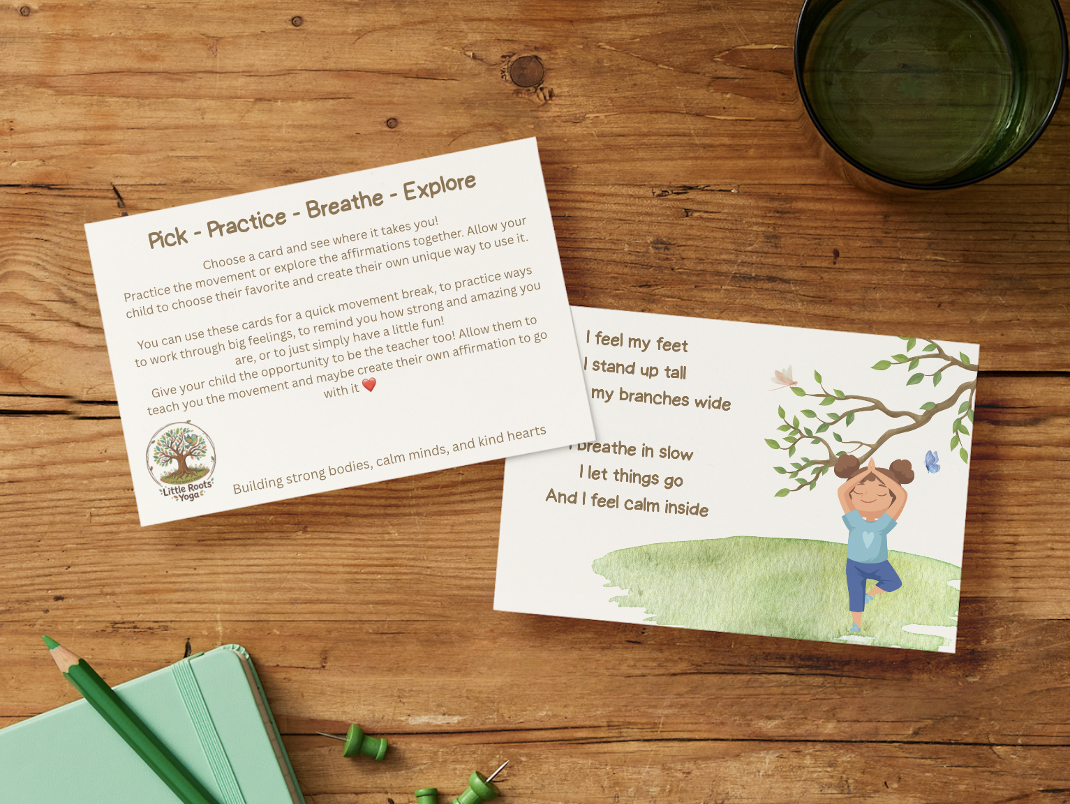 Little Roots Yoga Cards