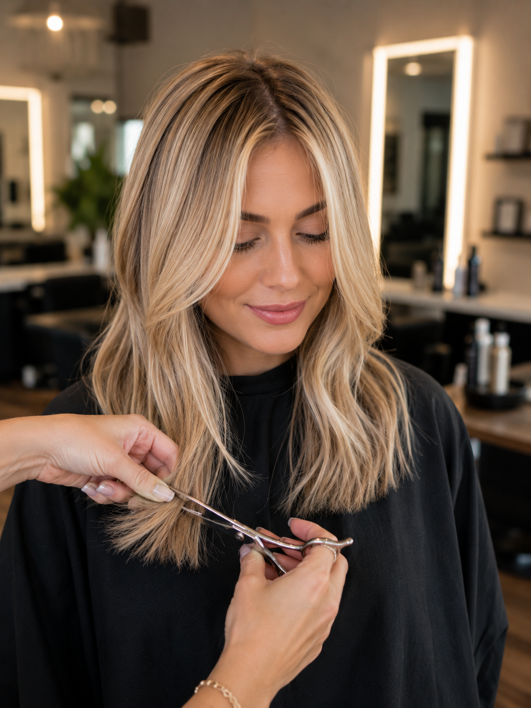Haircut Add-On to Color Service